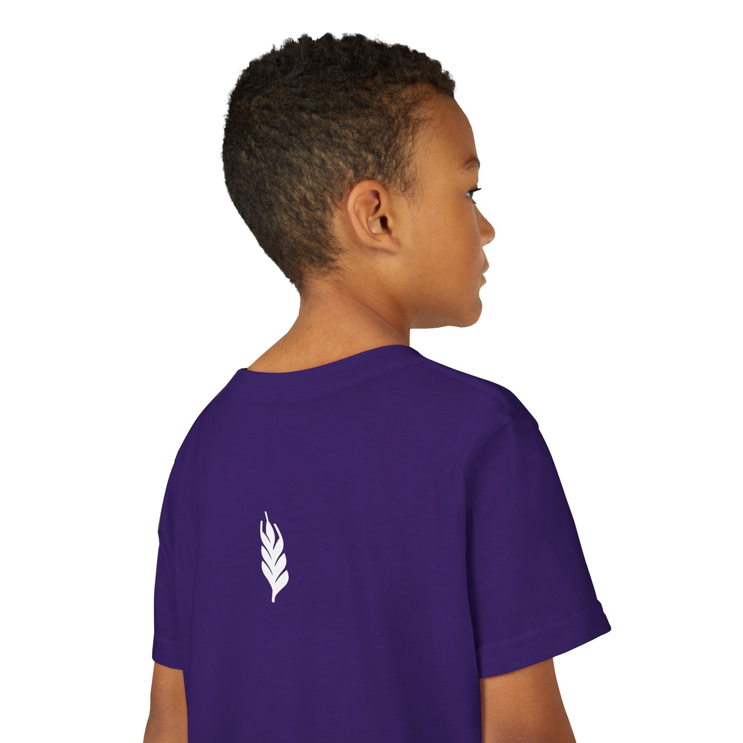 The Gospel - Youth Short Sleeve Tee - Back Text, Light-Lettered Edition - (22 Colors)