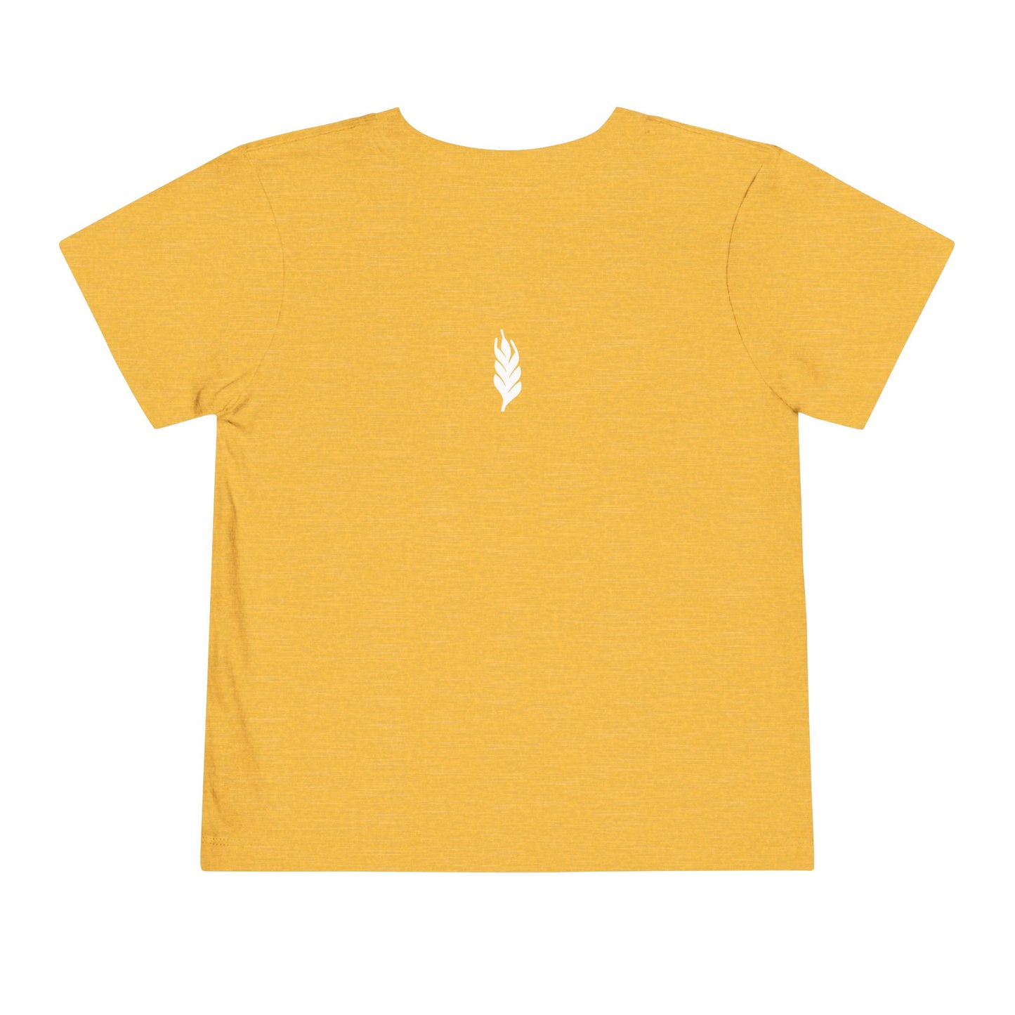 The Gospel - Toddler Short Sleeve Tee - Front Text, Light-Lettered Edition - (15 Colors)