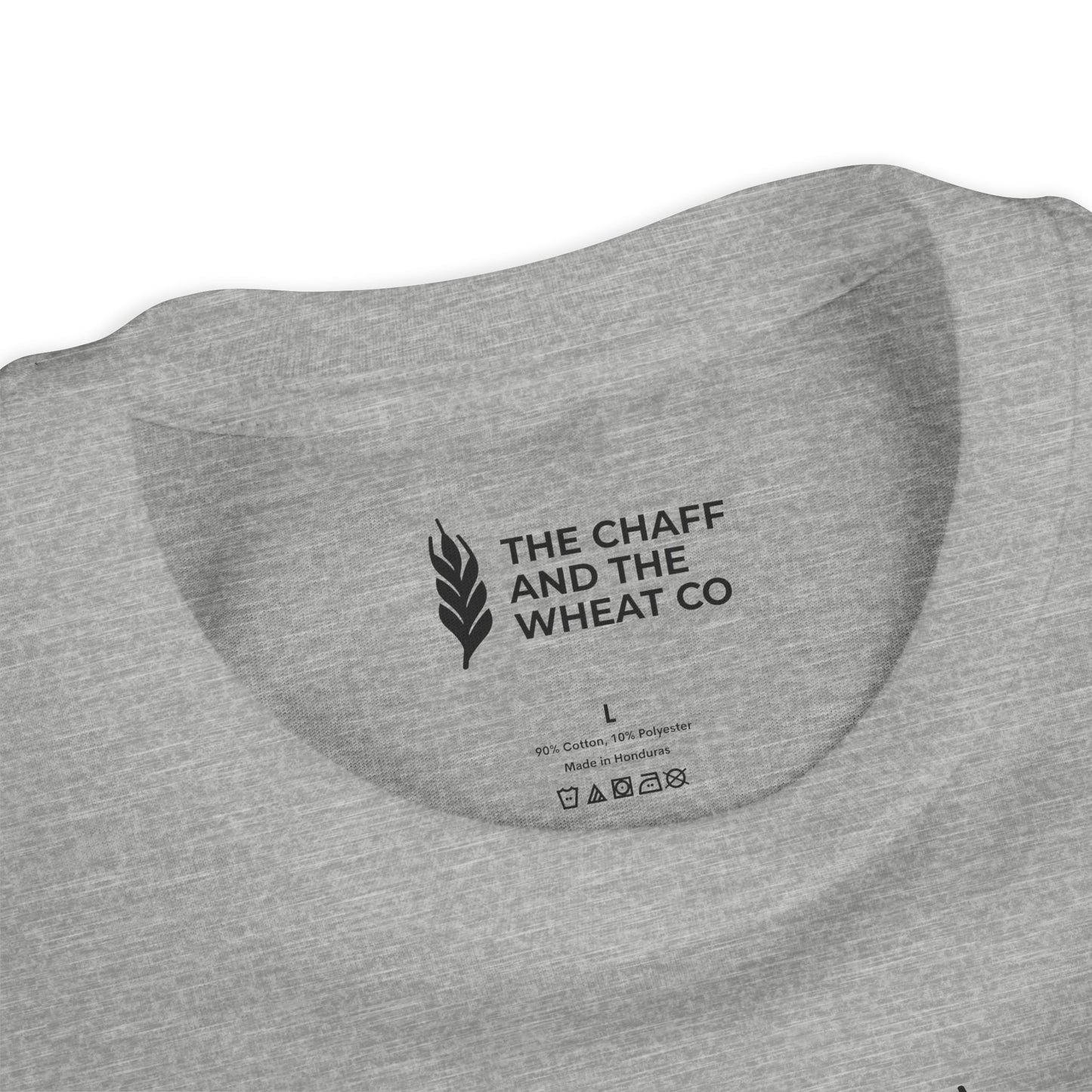 The Gospel - Youth Short Sleeve Tee - Back Text, Dark-Lettered Edition - (17 Colors)