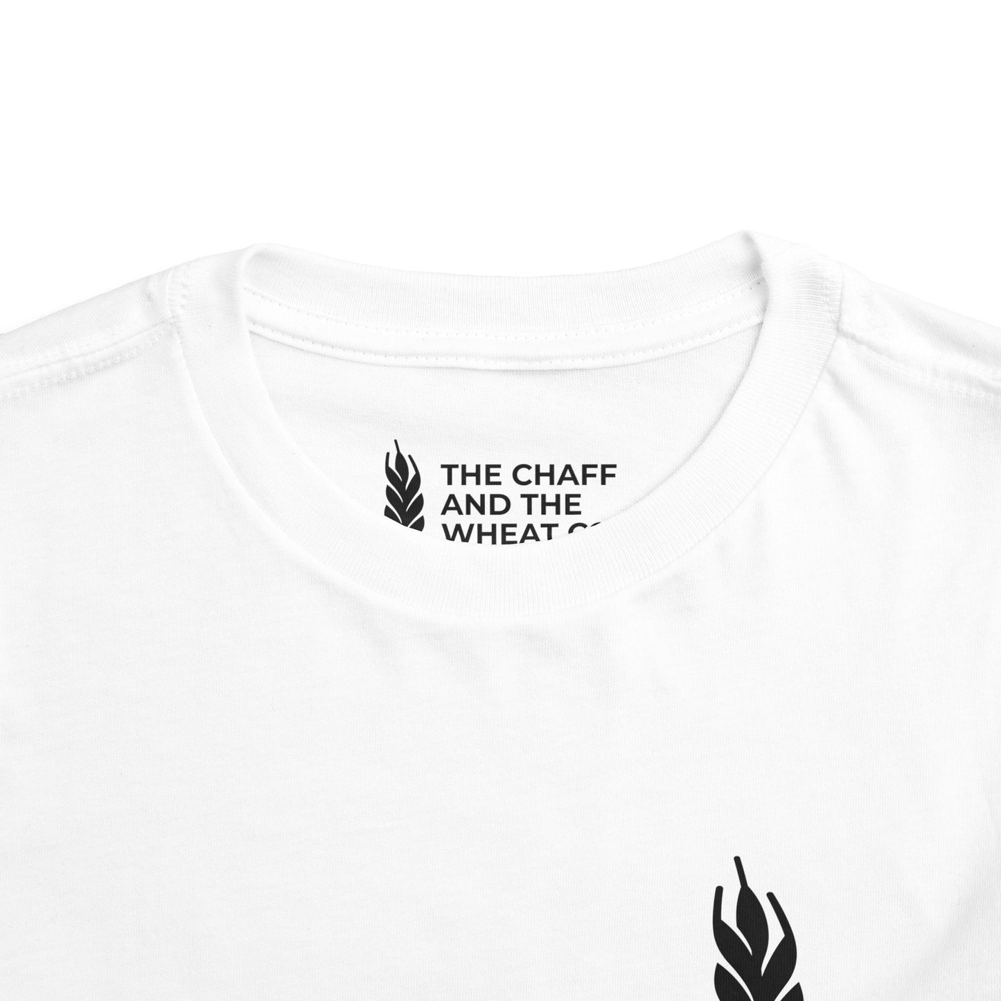 The Gospel - Toddler Short Sleeve Tee - Back Text, Dark-Lettered Edition - (16 Colors)