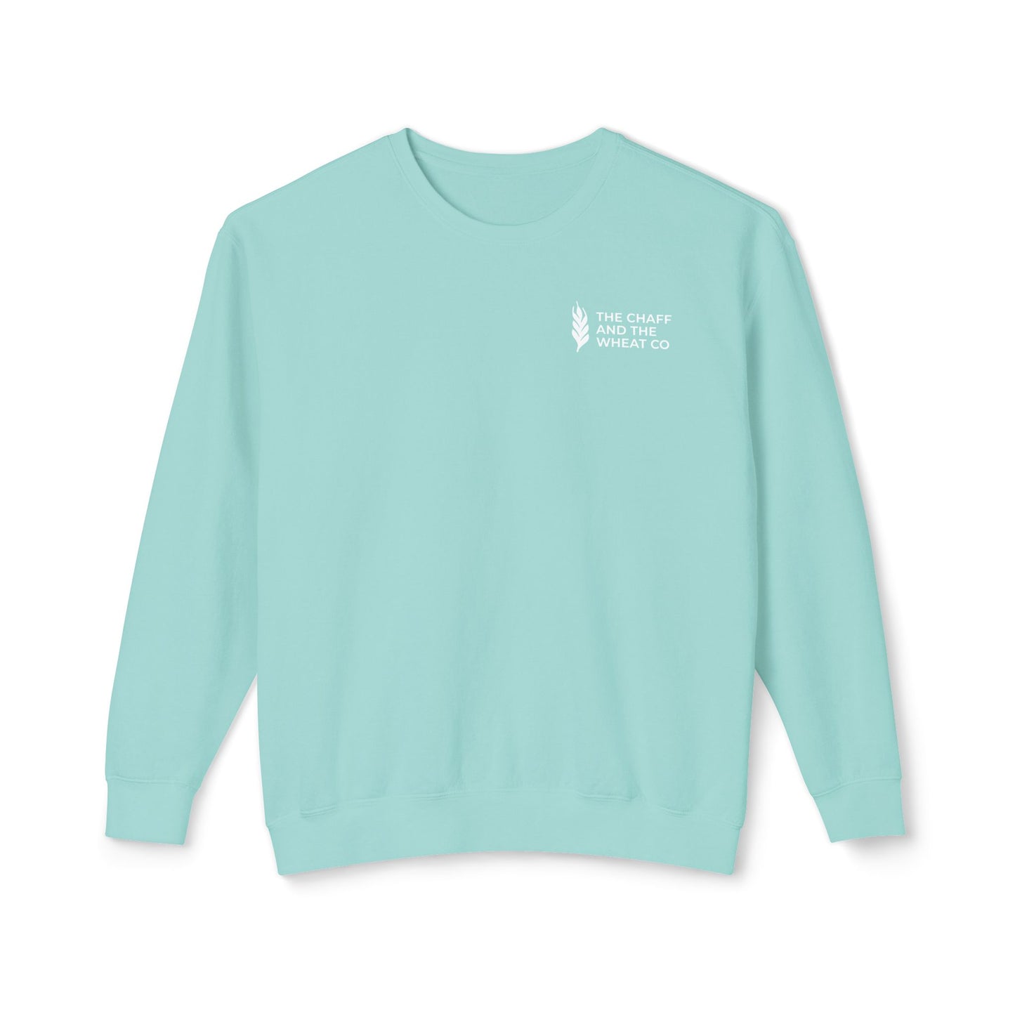 The Gospel - Adult Unisex Crewneck Sweatshirt - Back Text, Light Lettered Edition - (11 Colors)