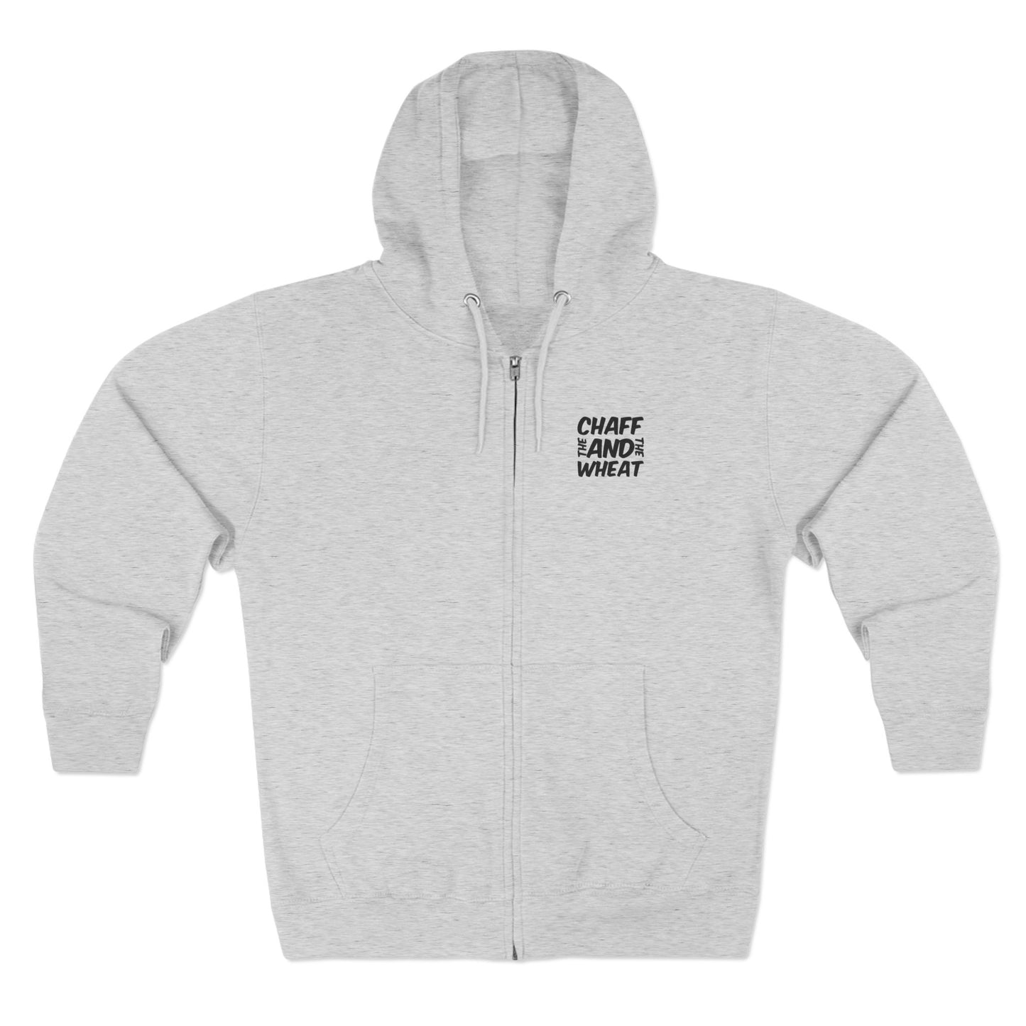 'I declare to you the gospel' - Dark Lettered Edition - (3 Color Options) - Adult Unisex Zip Hoodie