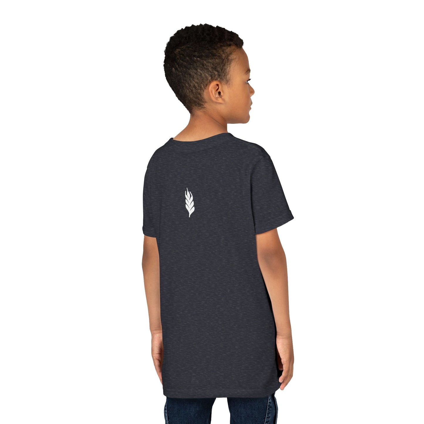 The Gospel - Youth Short Sleeve Tee - Back Text, Light-Lettered Edition - (22 Colors)