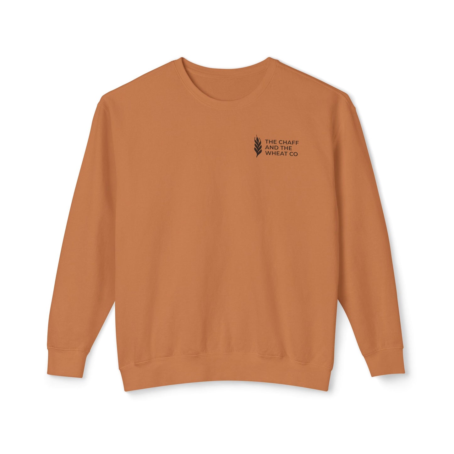 The Gospel - Adult Unisex Crewneck Sweatshirt - Back Text, Dark Lettered Edition - (12 Colors)
