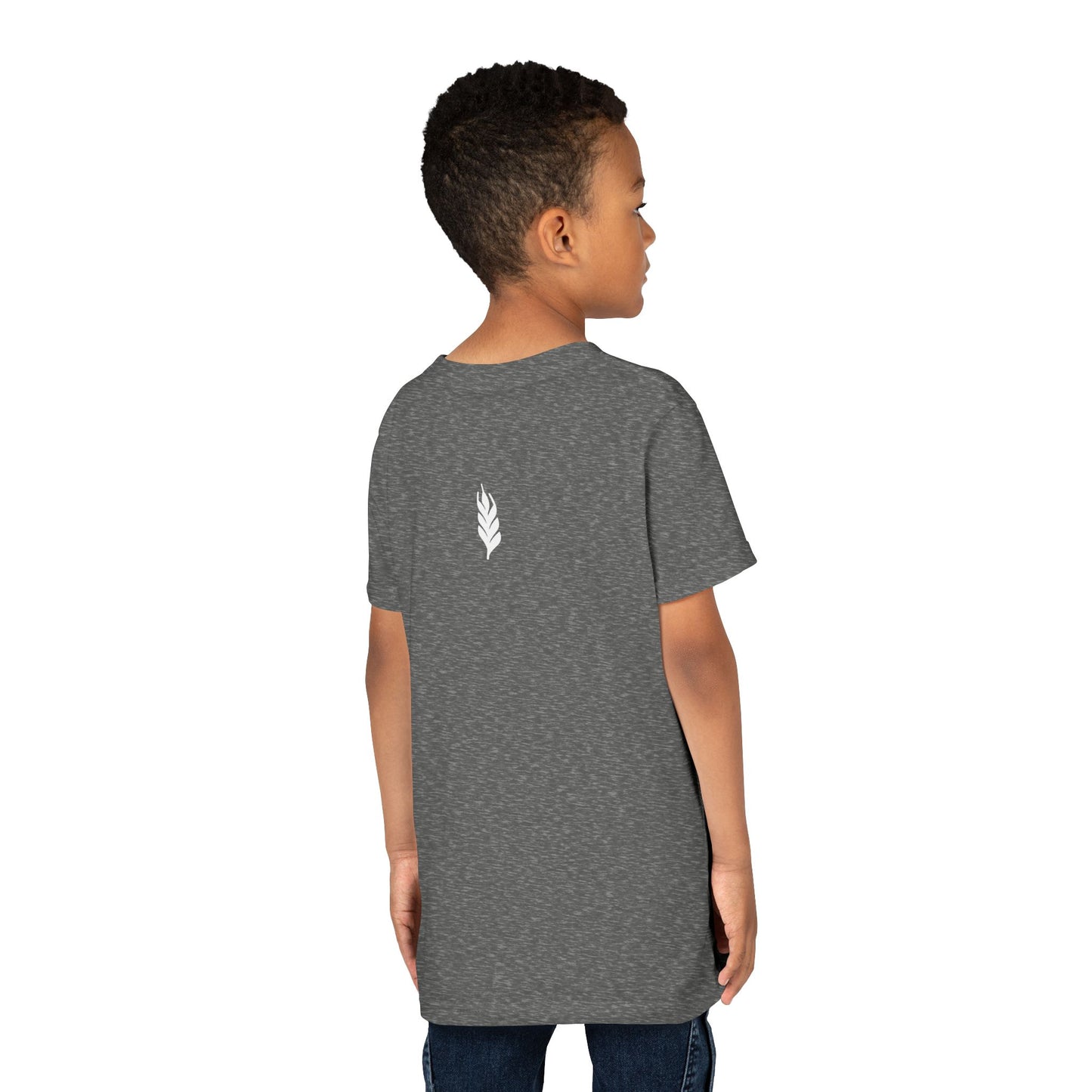 The Gospel - Youth Short Sleeve Tee - Back Text, Light-Lettered Edition - (22 Colors)