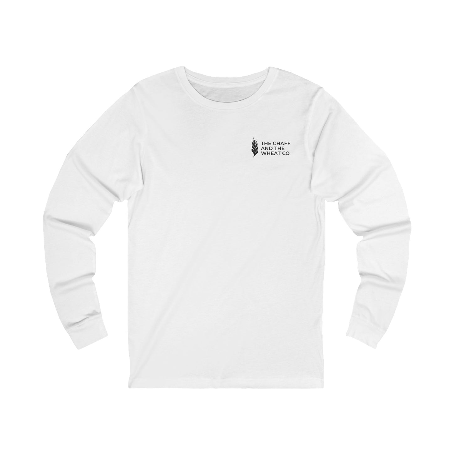 The Gospel - Adult Unisex Long Sleeve Tee - Back Text, Dark Lettered Edition - (8 Colors)