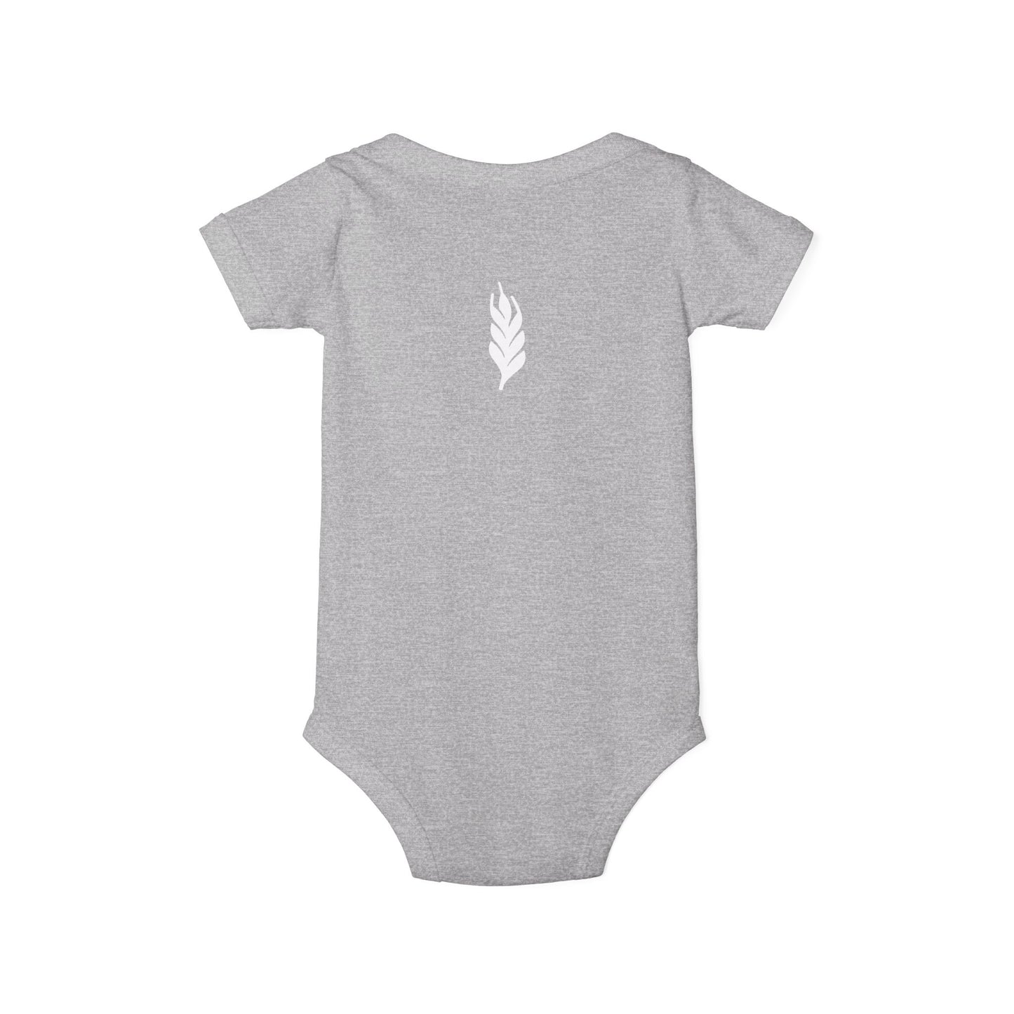 The Gospel - Infant (3M-24M) One Piece - Front Text, Light Lettered Edition - (10 Colors)