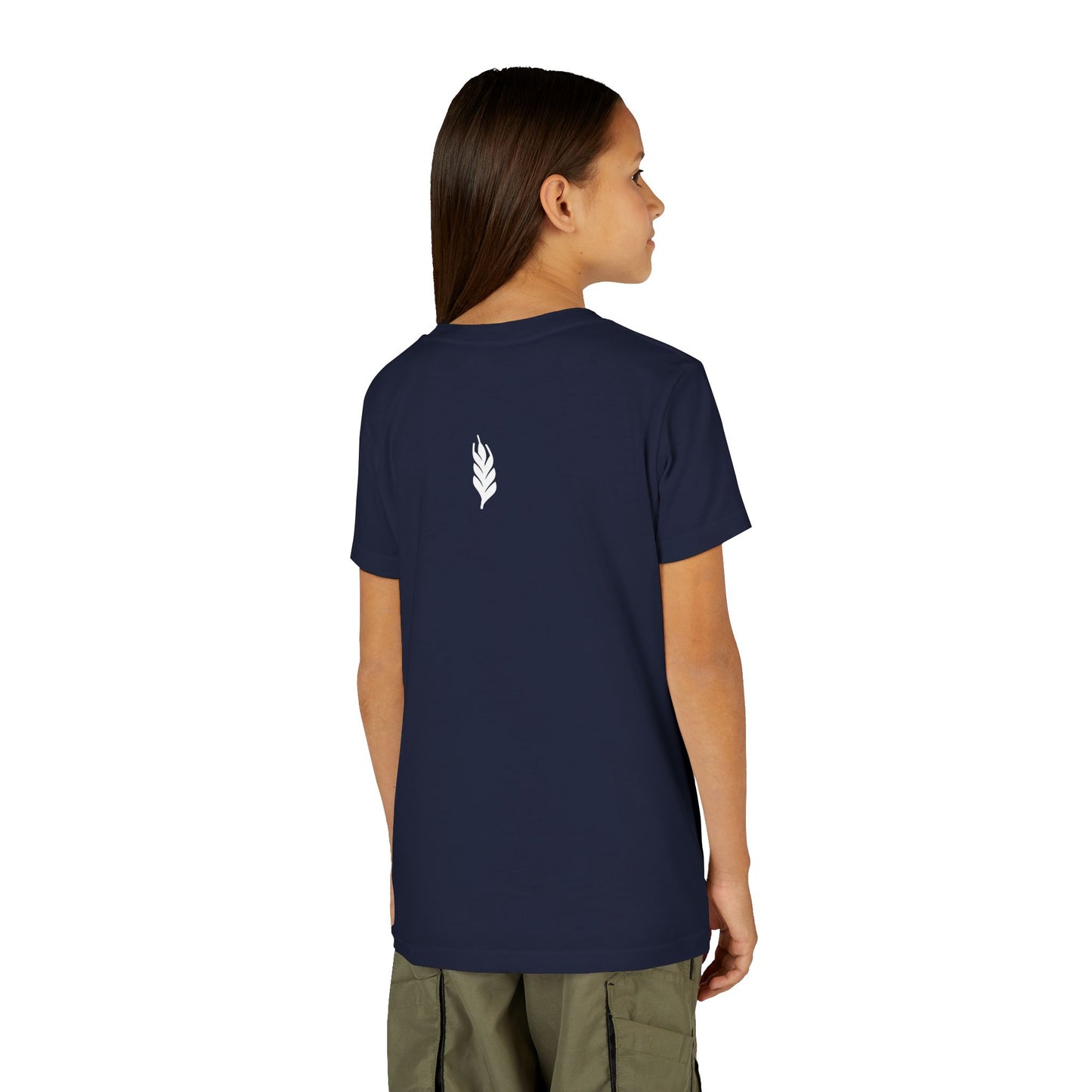 The Gospel - Youth Short Sleeve Tee - Back Text, Light-Lettered Edition - (22 Colors)
