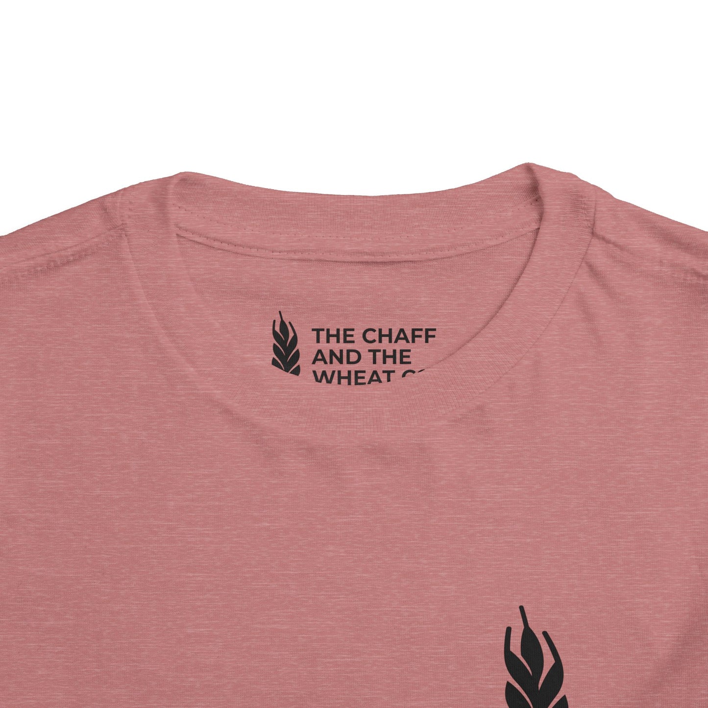 The Gospel - Toddler Short Sleeve Tee - Back Text, Dark-Lettered Edition - (16 Colors)