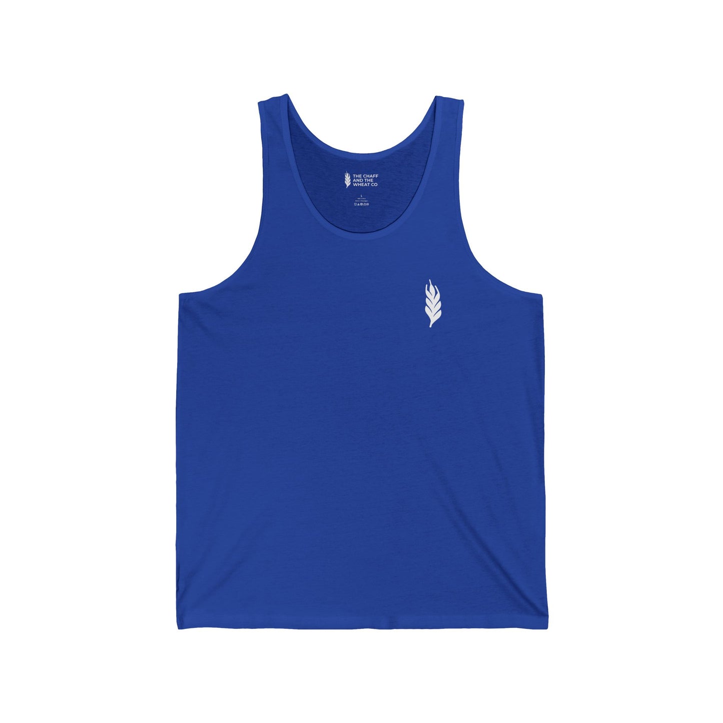 The Gospel - Adult Unisex Tank - Back Text, Light Lettered Edition - (8 Colors)