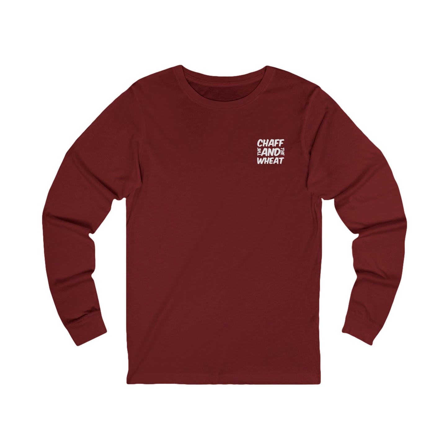 'I declare to you the gospel' - Back Text, Light Lettered Edition - (11 Color Options) - Adult Unisex Jersey Long Sleeve Tee