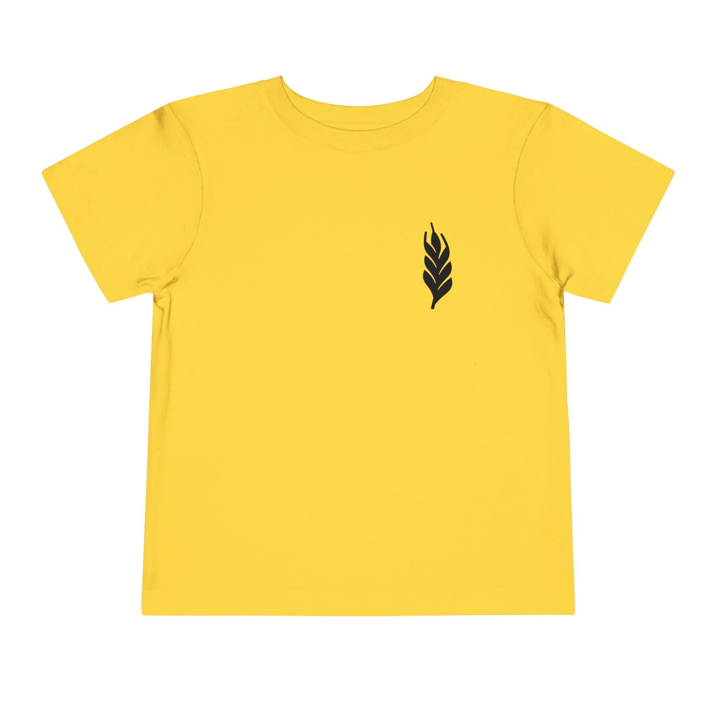 The Gospel - Toddler Short Sleeve Tee - Back Text, Dark-Lettered Edition - (16 Colors)