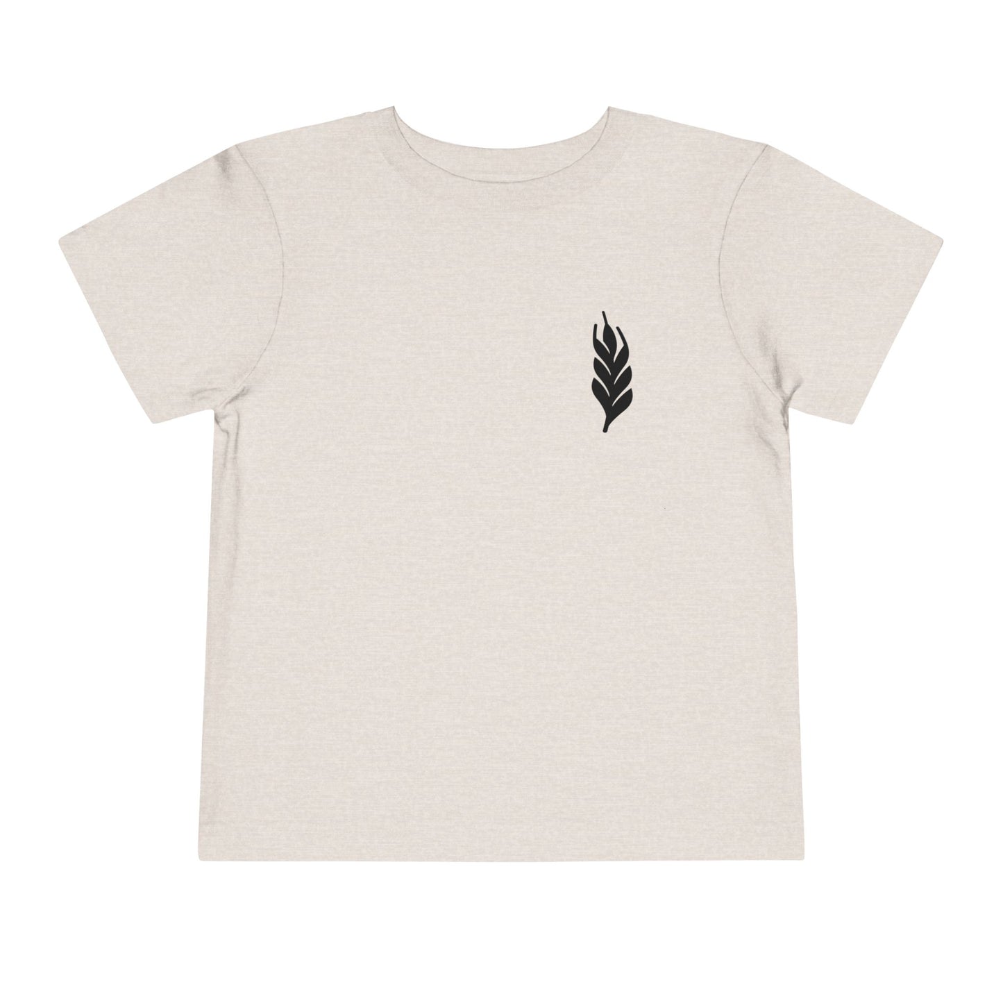 The Gospel - Toddler Short Sleeve Tee - Back Text, Dark-Lettered Edition - (16 Colors)