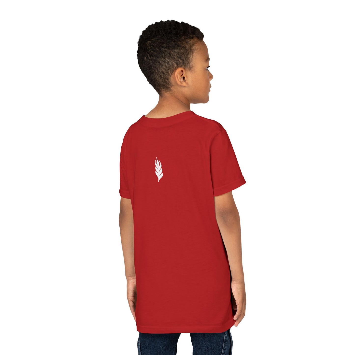 The Gospel - Youth Short Sleeve Tee - Back Text, Light-Lettered Edition - (22 Colors)