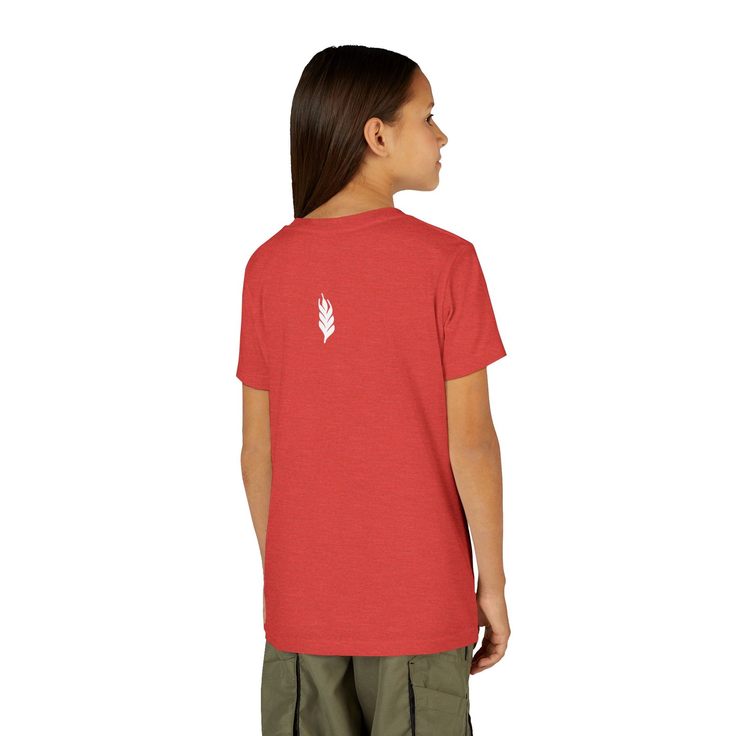 The Gospel - Youth Short Sleeve Tee - Back Text, Light-Lettered Edition - (22 Colors)
