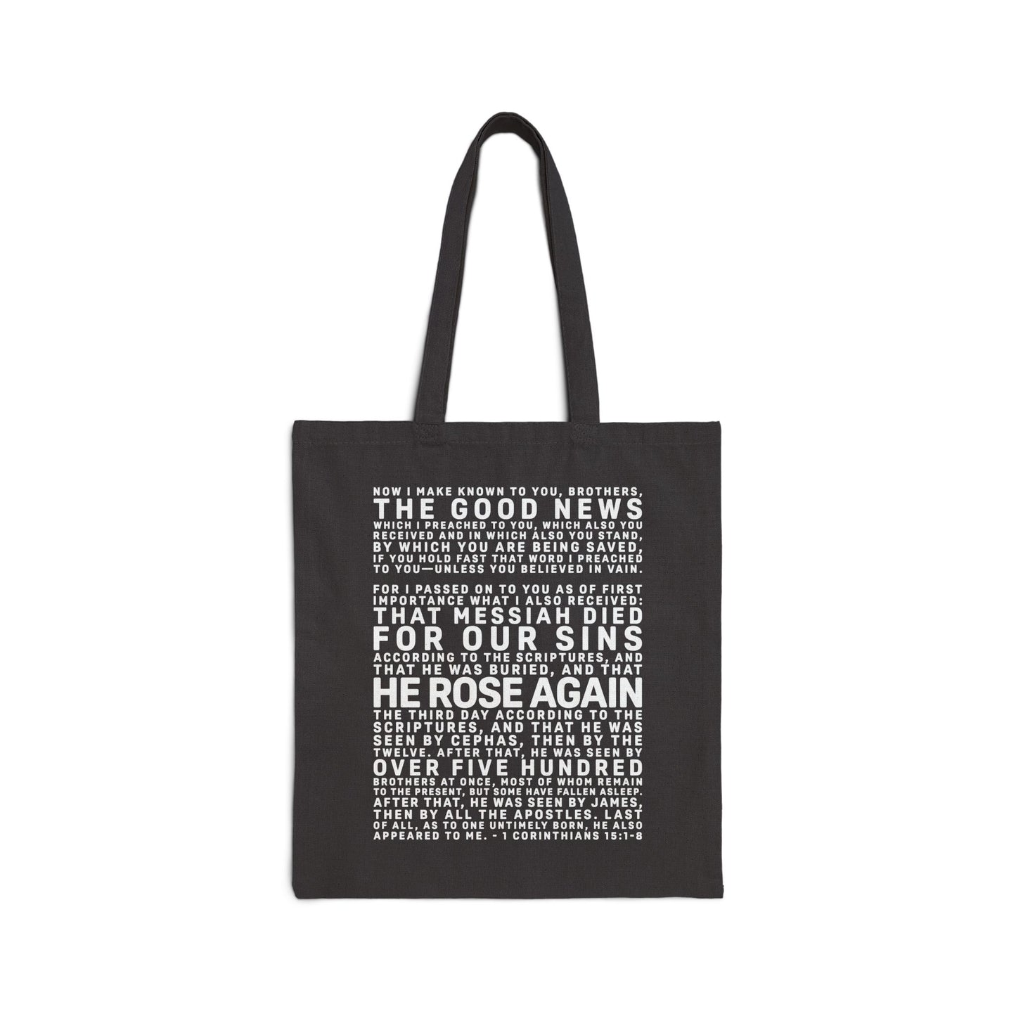 The Gospel - Canvas Tote Bag - (2 Colors)