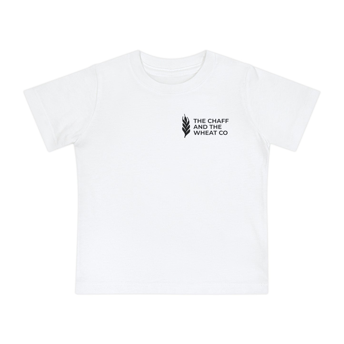 The Gospel - Infant (3M-24M) Short Sleeve Tee - Back Text, Dark-Lettered Edition - (6 Colors)