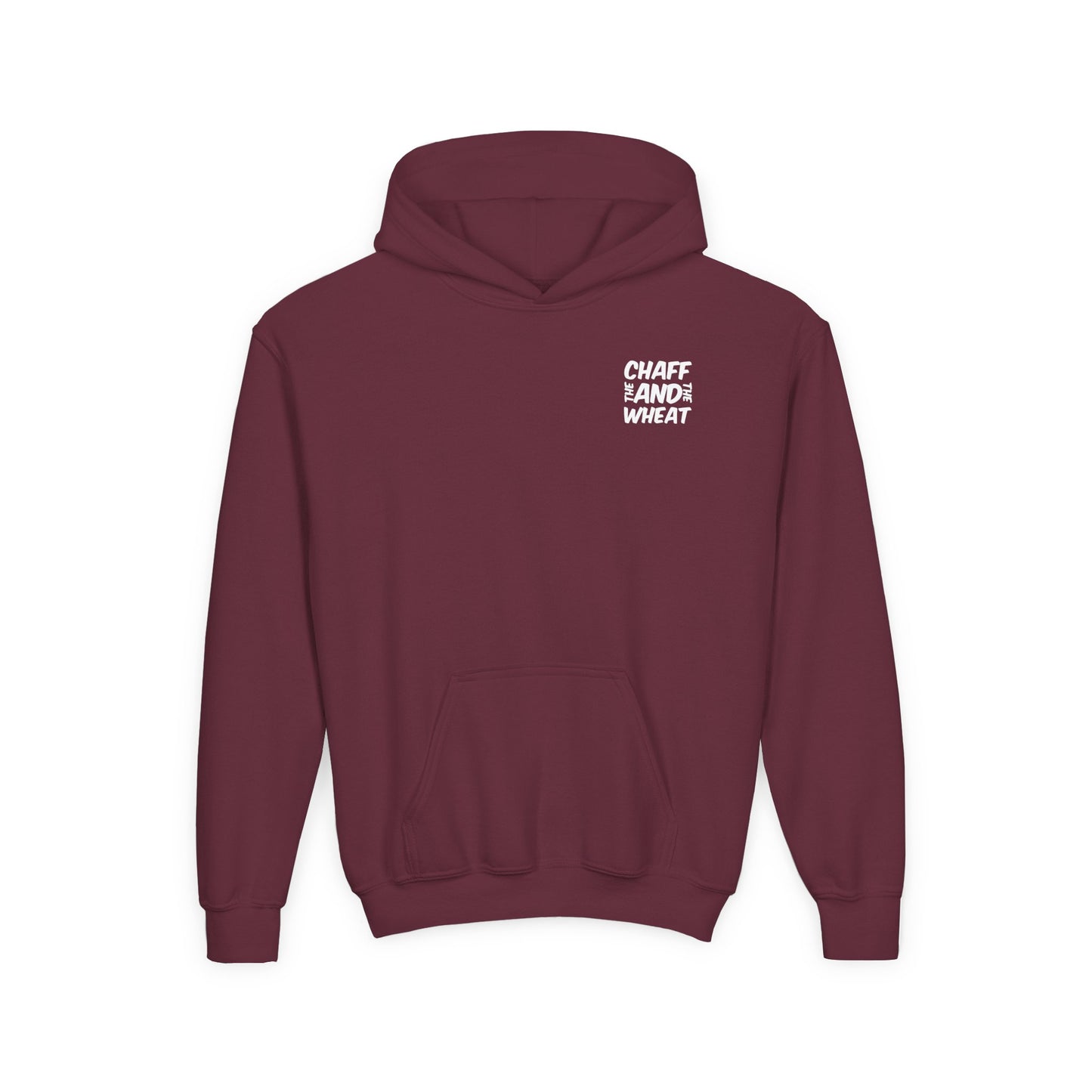 'I declare to you the gospel' - Light Lettered Edition - (14 Color Options) - Youth Heavy Blend Hoodie