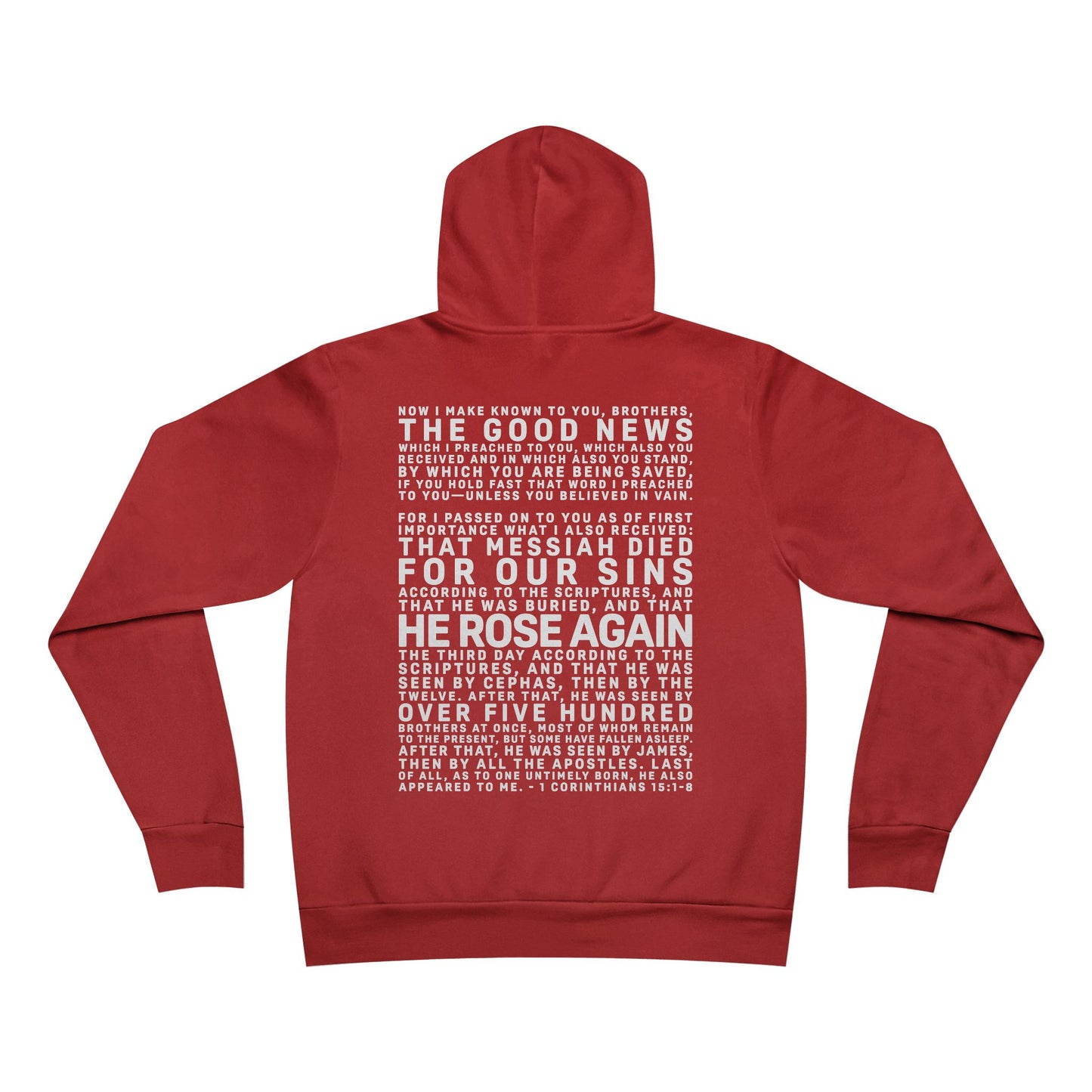 The Gospel - Adult Unisex Premium Pullover Hoodie - Light-Lettered Edition - (5 Colors)