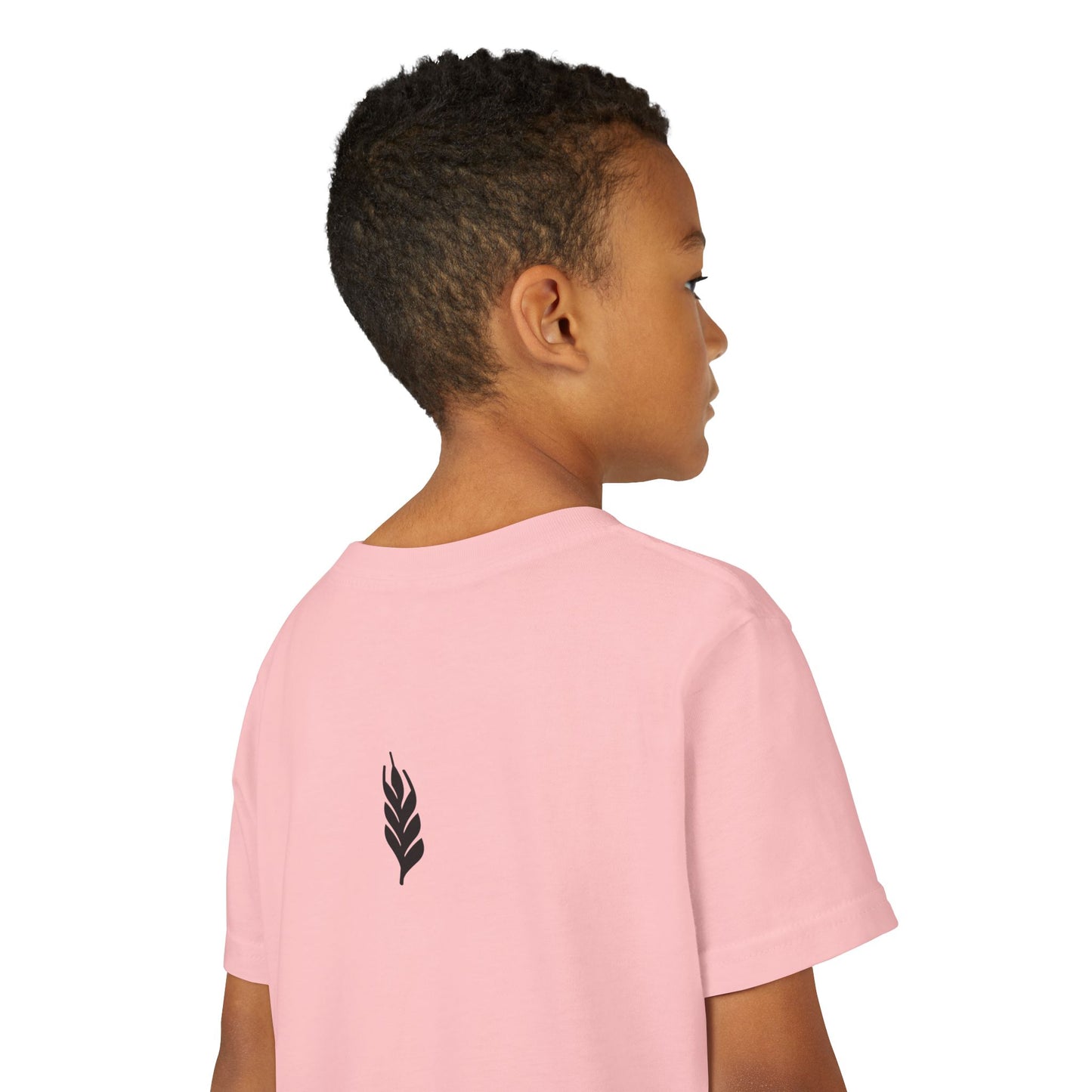 The Gospel - Youth Short Sleeve Tee - Front Text, Dark-Lettered Edition - (17 Colors)