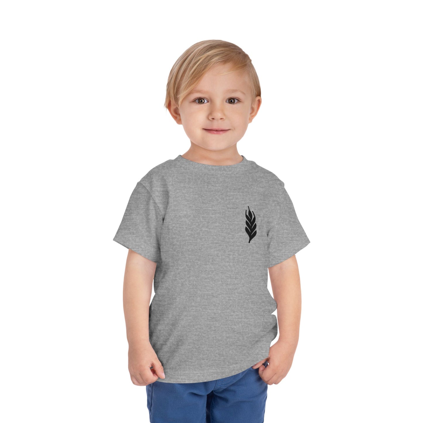The Gospel - Toddler Short Sleeve Tee - Back Text, Dark-Lettered Edition - (16 Colors)