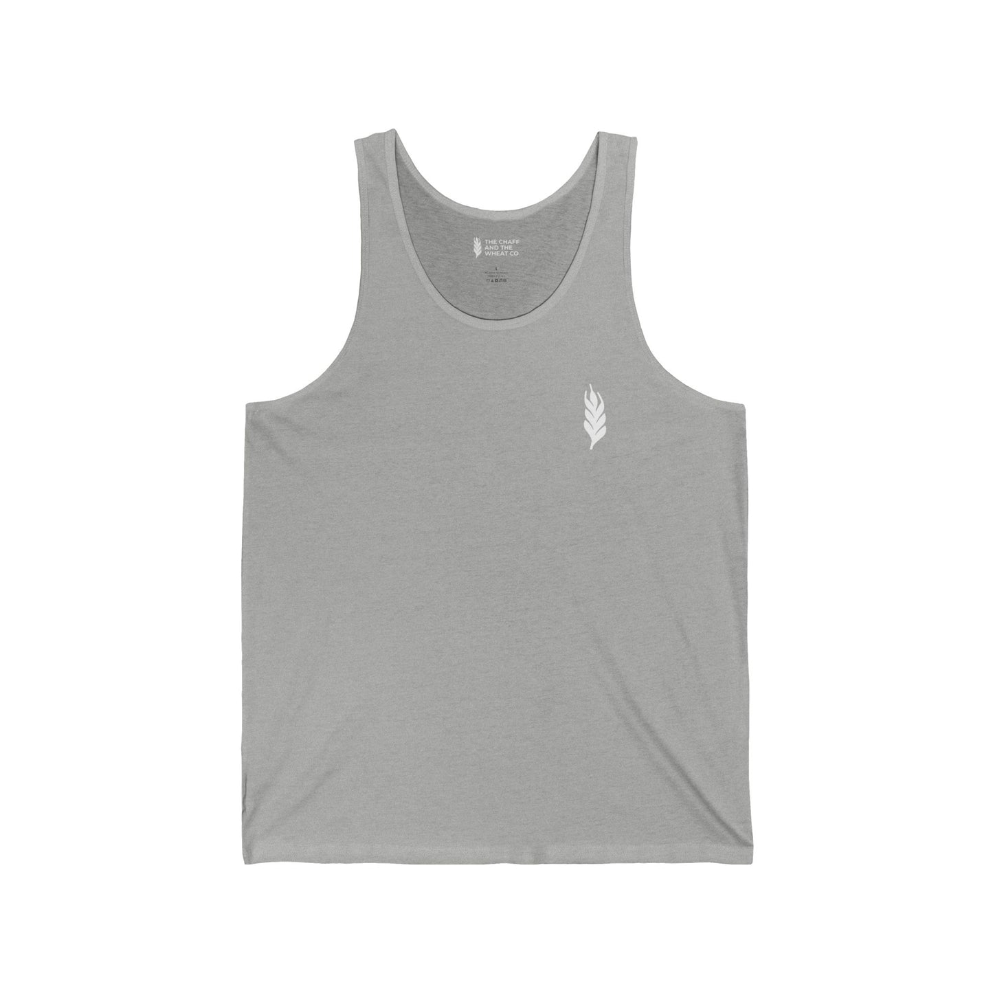 The Gospel - Adult Unisex Tank - Back Text, Light Lettered Edition - (8 Colors)