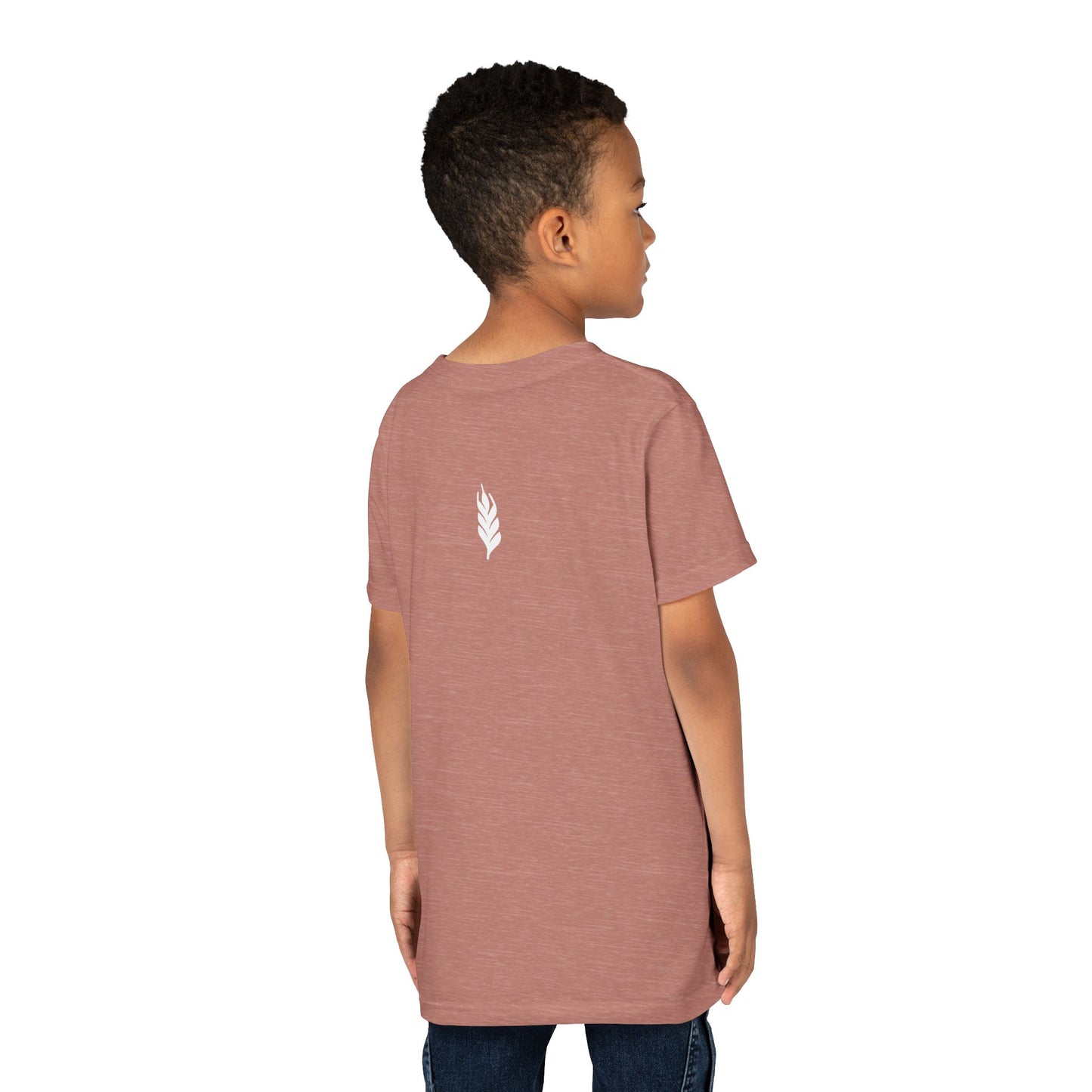 The Gospel - Youth Short Sleeve Tee - Back Text, Light-Lettered Edition - (22 Colors)
