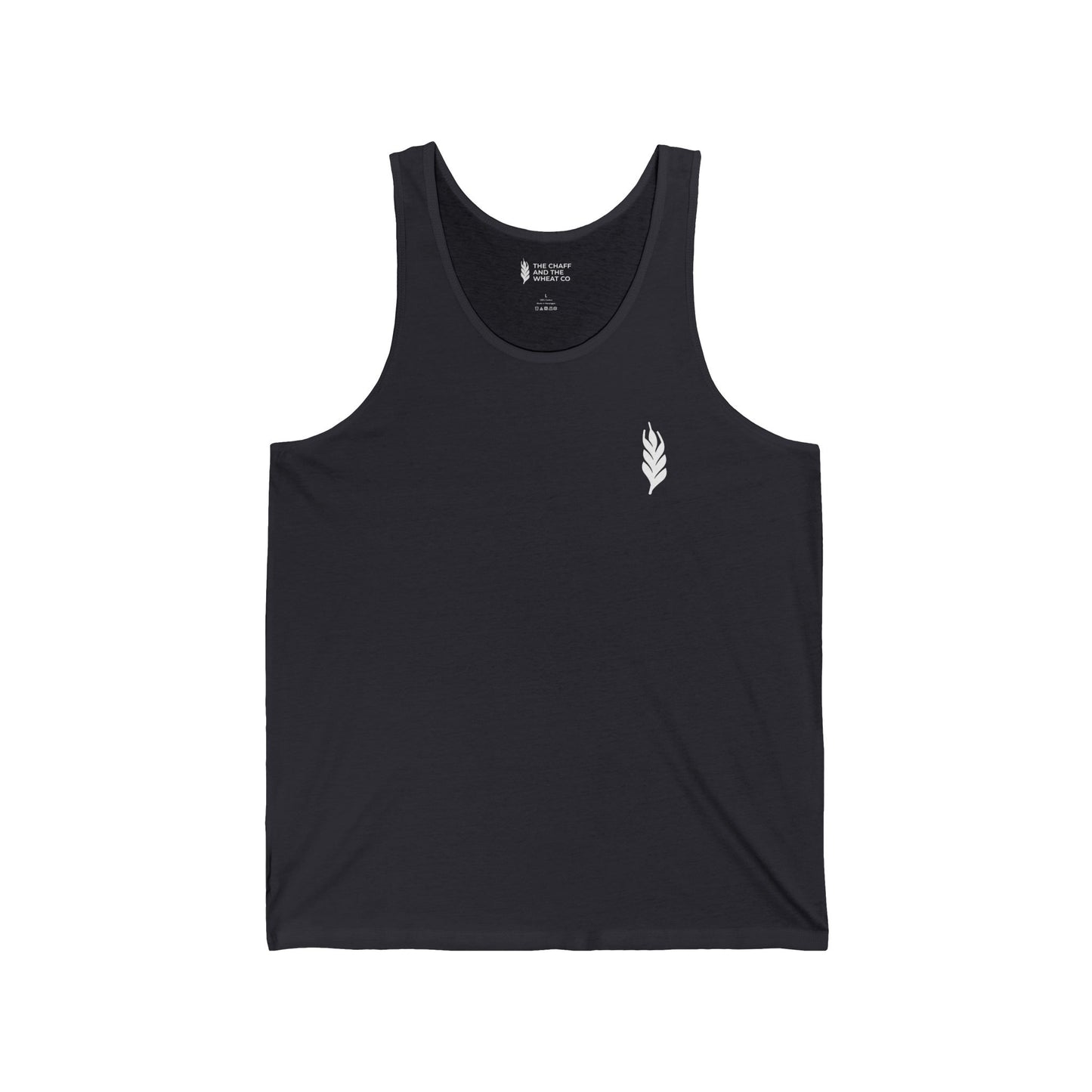 The Gospel - Adult Unisex Tank - Back Text, Light Lettered Edition - (8 Colors)