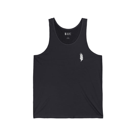 The Gospel - Adult Unisex Tank - Back Text, Light Lettered Edition - (8 Colors)