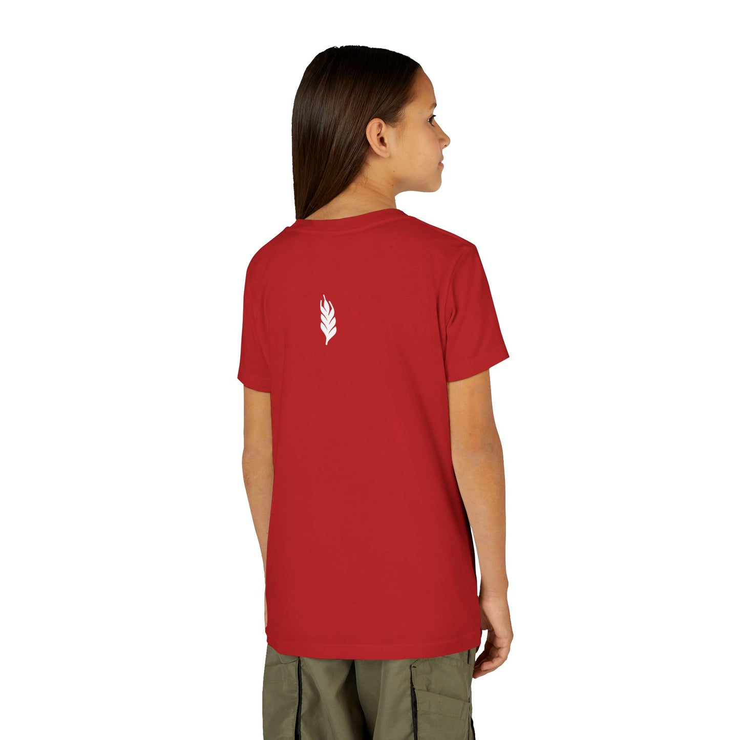 The Gospel - Youth Short Sleeve Tee - Back Text, Light-Lettered Edition - (22 Colors)