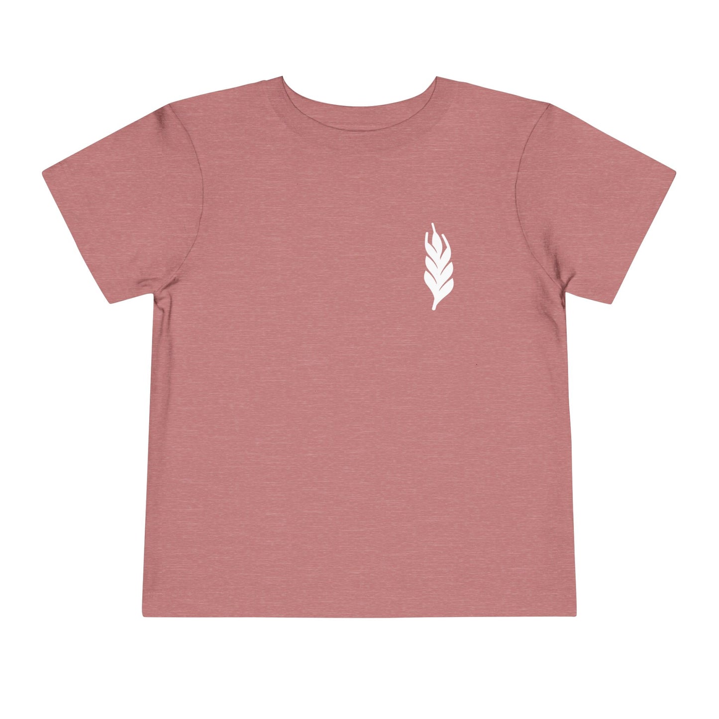 The Gospel - Toddler Short Sleeve Tee - Back Text, Light-Lettered Edition - (15 Colors)