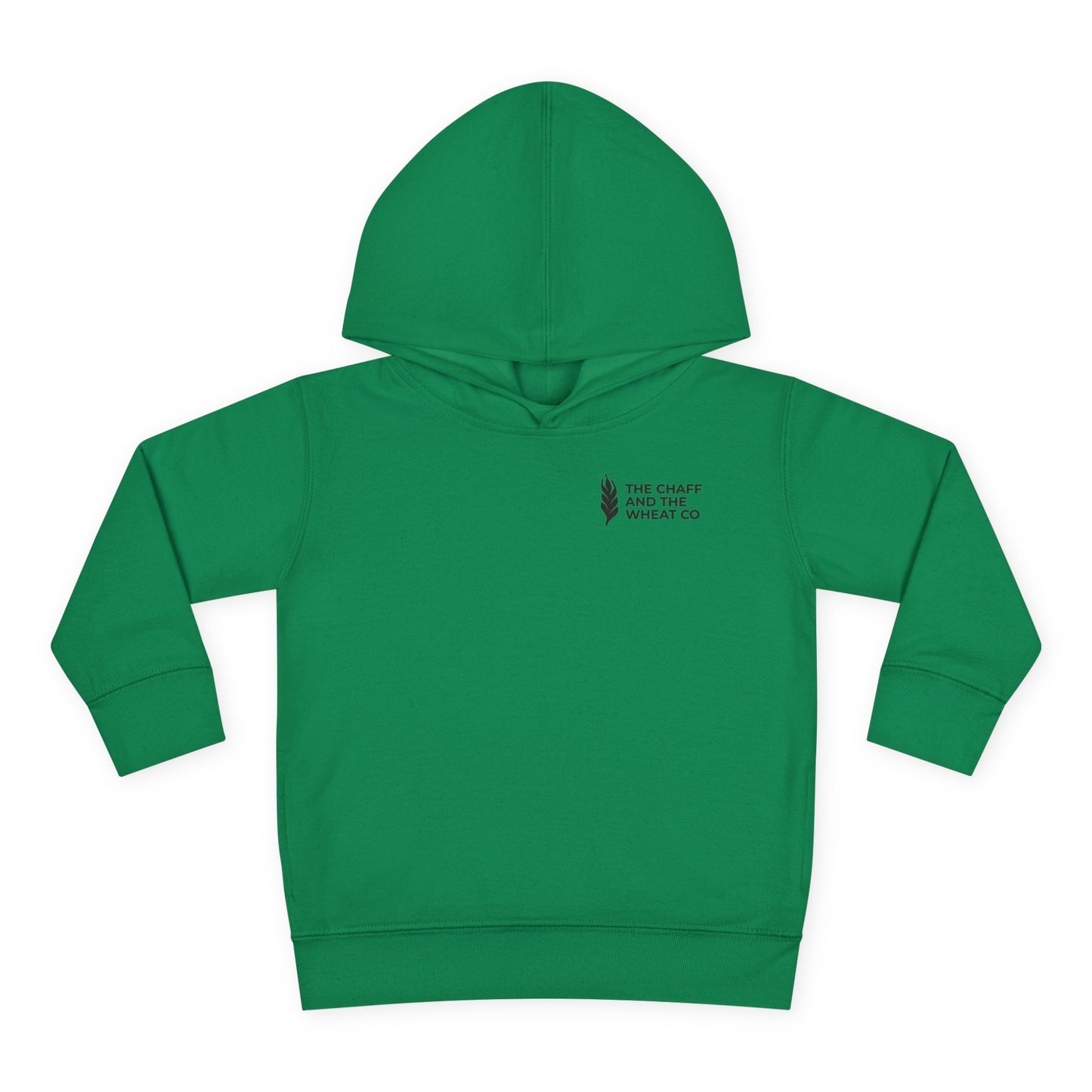 The Gospel - Toddler Pullover Hoodie - Back Text, Dark Lettered Edition - (13 Colors)