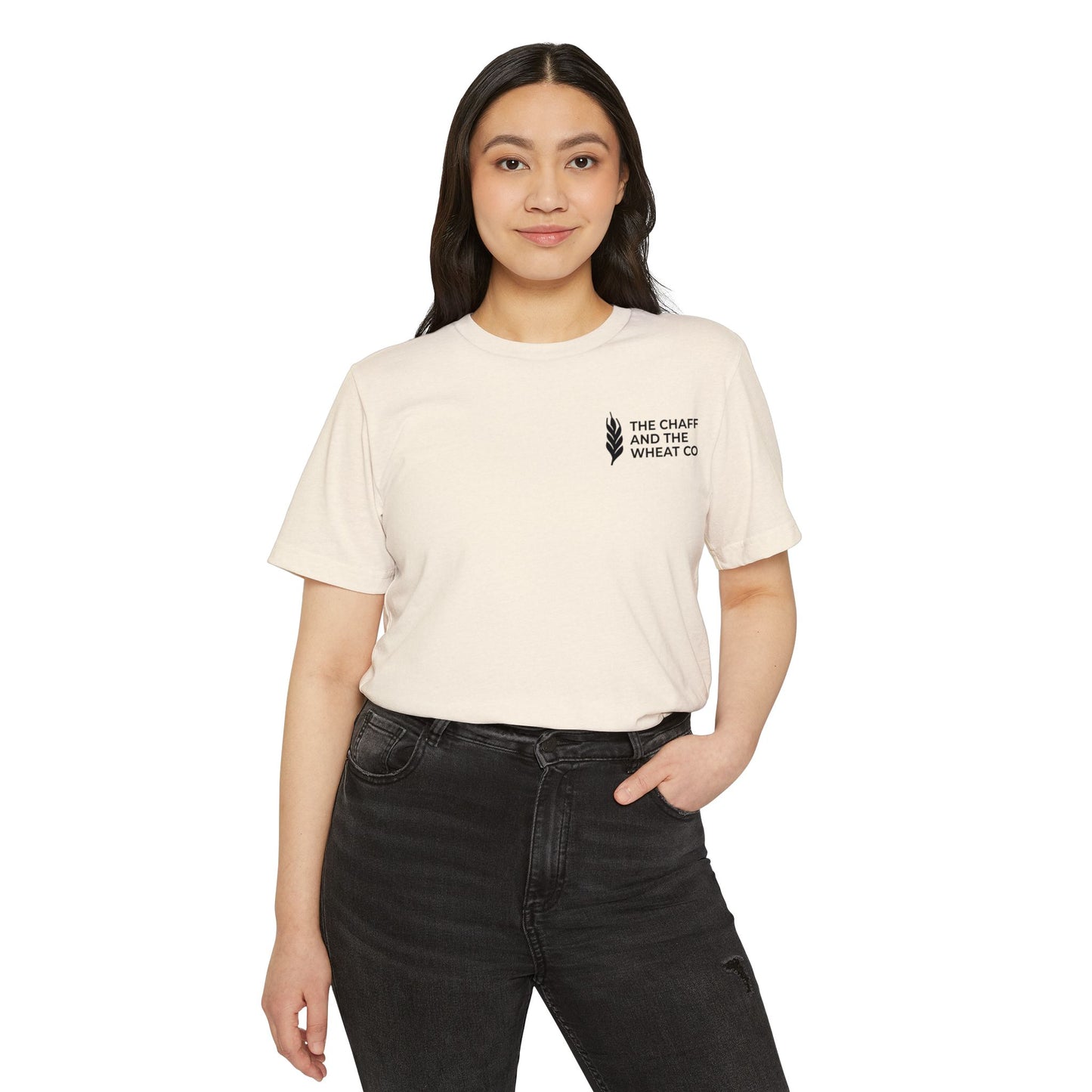The Gospel - Adult Unisex Premium Organic Tee - Back Text, Dark-Lettered Edition - (7 Colors)