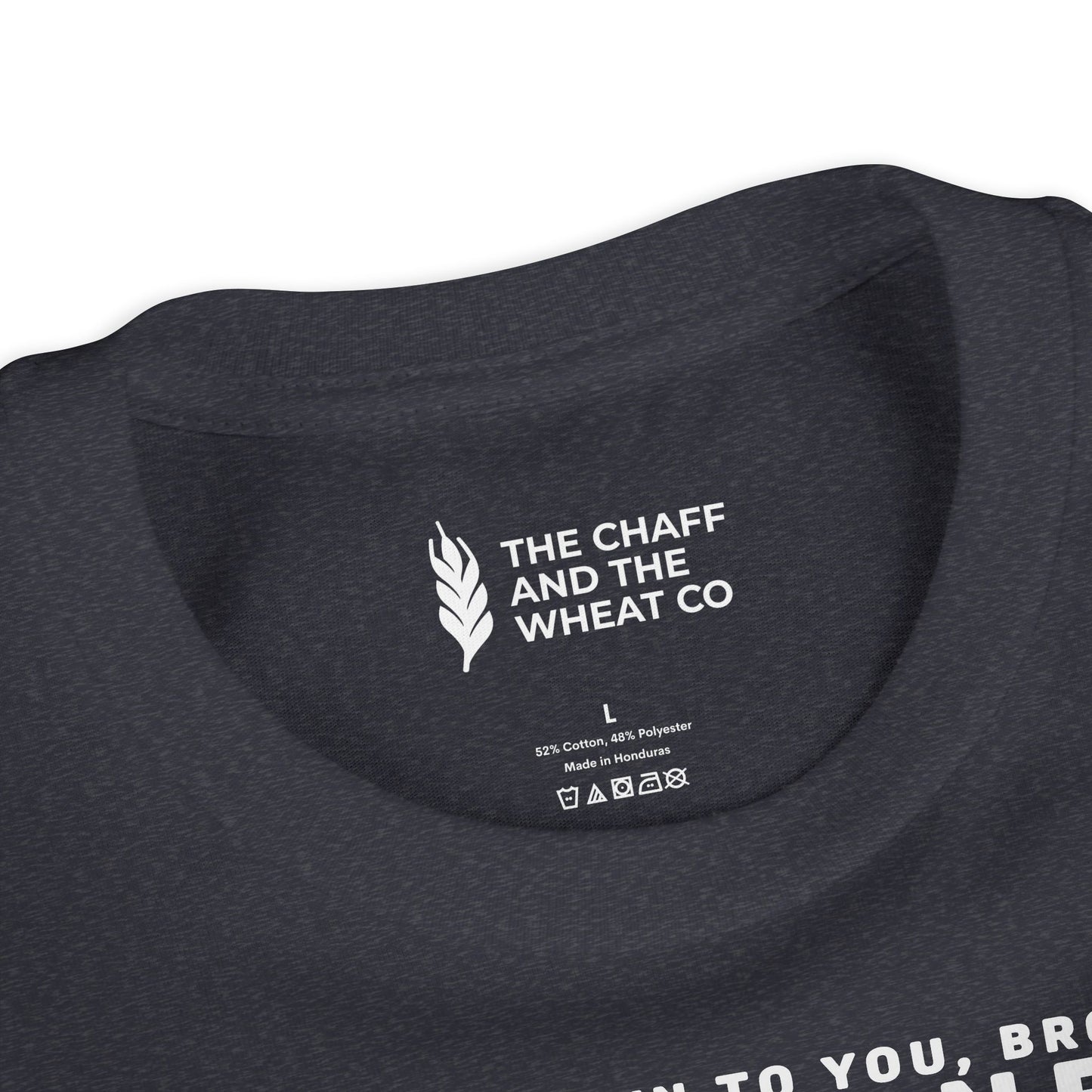The Gospel - Youth Short Sleeve Tee - Back Text, Light-Lettered Edition - (22 Colors)