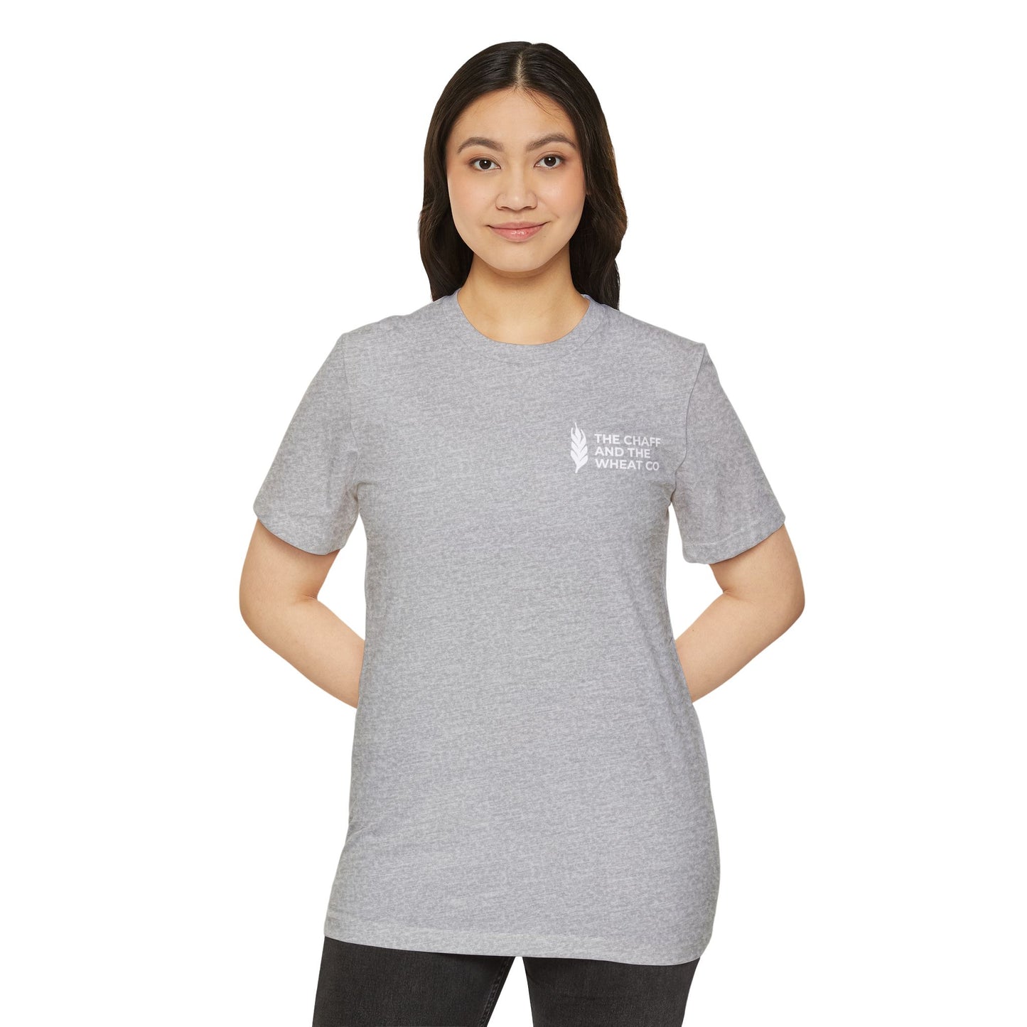 The Gospel - Adult Unisex Premium Organic Tee - Back Text, Light-Lettered Edition - (7 Colors)