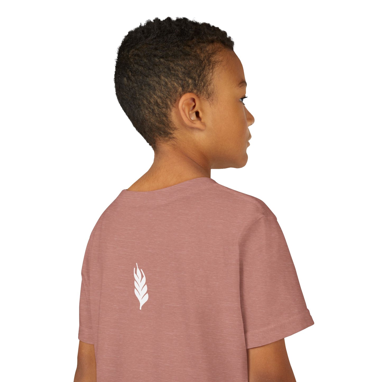 The Gospel - Youth Short Sleeve Tee - Back Text, Light-Lettered Edition - (22 Colors)