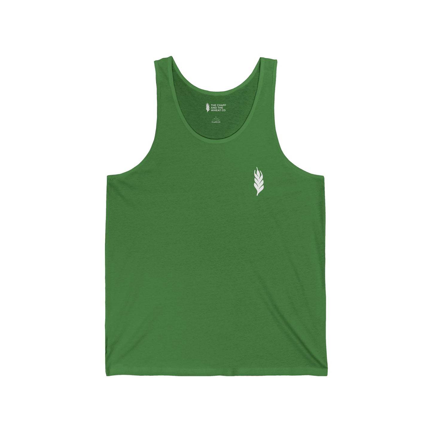 The Gospel - Adult Unisex Tank - Back Text, Light Lettered Edition - (8 Colors)