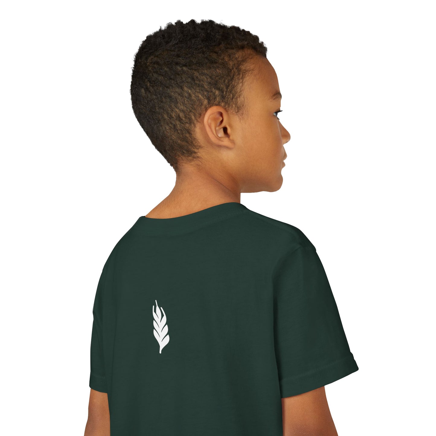 The Gospel - Youth Short Sleeve Tee - Back Text, Light-Lettered Edition - (22 Colors)