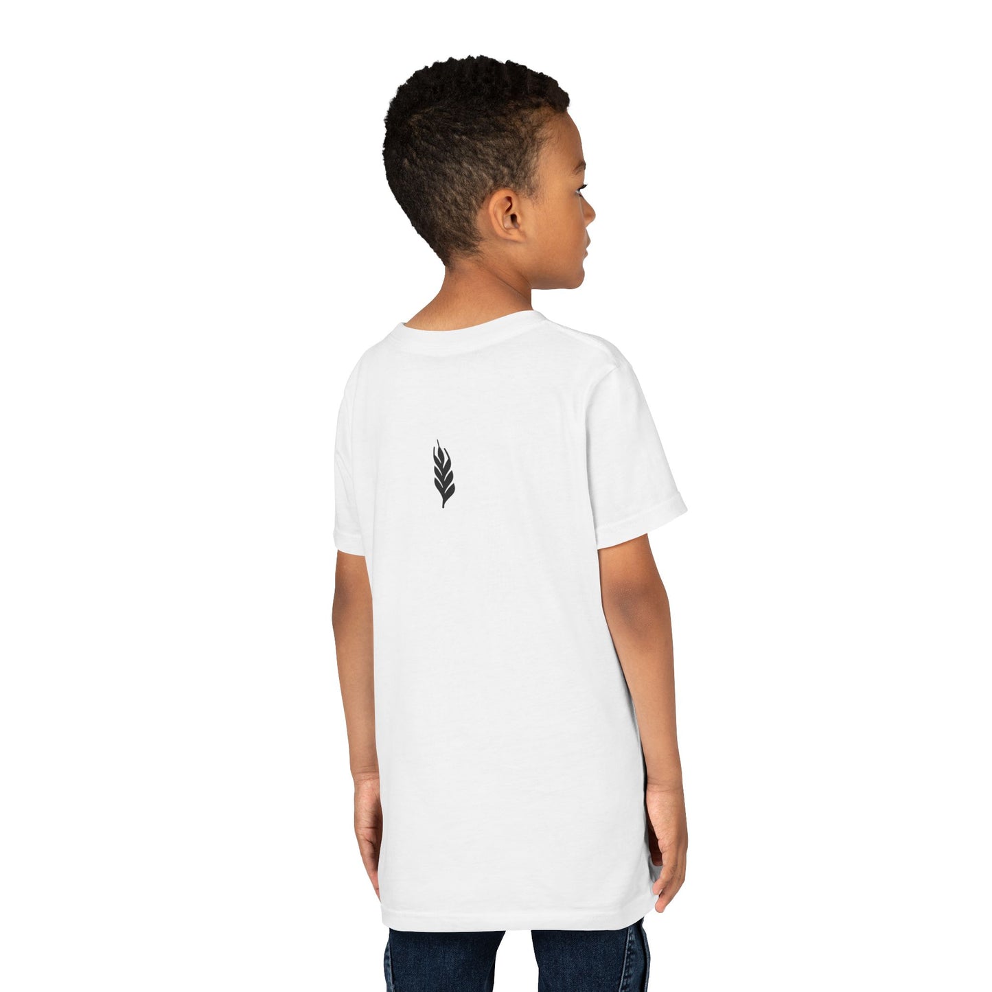 The Gospel - Youth Short Sleeve Tee - Front Text, Dark-Lettered Edition - (17 Colors)