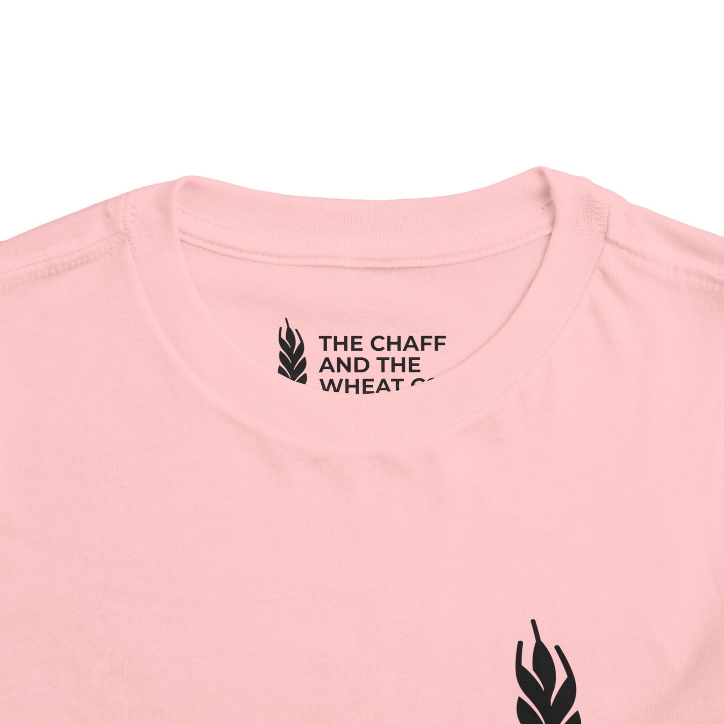 The Gospel - Toddler Short Sleeve Tee - Back Text, Dark-Lettered Edition - (16 Colors)