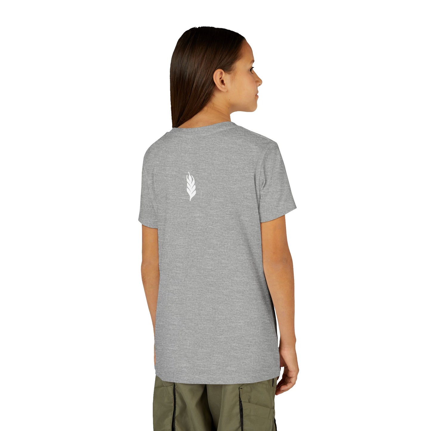 The Gospel - Youth Short Sleeve Tee - Back Text, Light-Lettered Edition - (22 Colors)