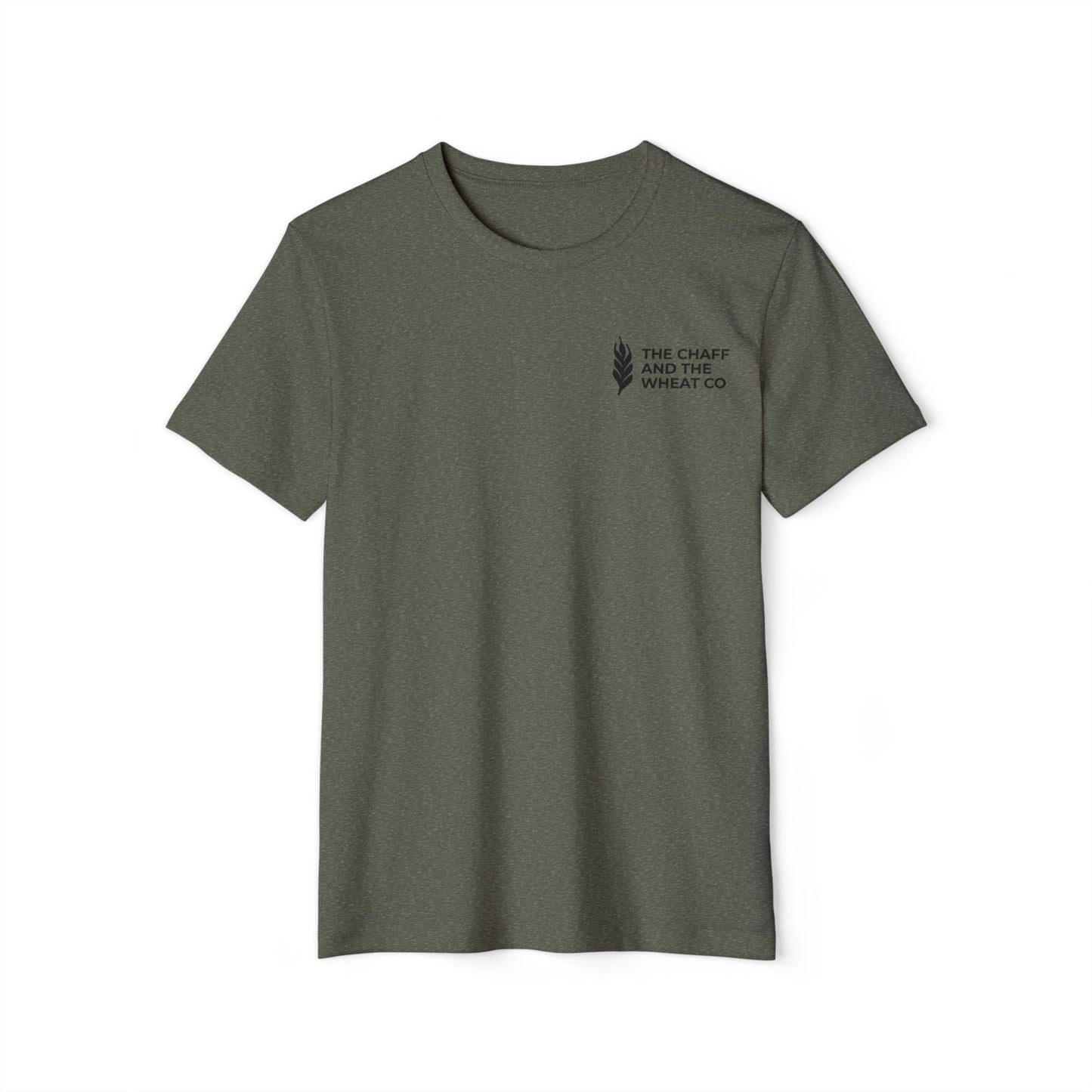 The Gospel - Adult Unisex Premium Organic Tee - Back Text, Dark-Lettered Edition - (7 Colors)