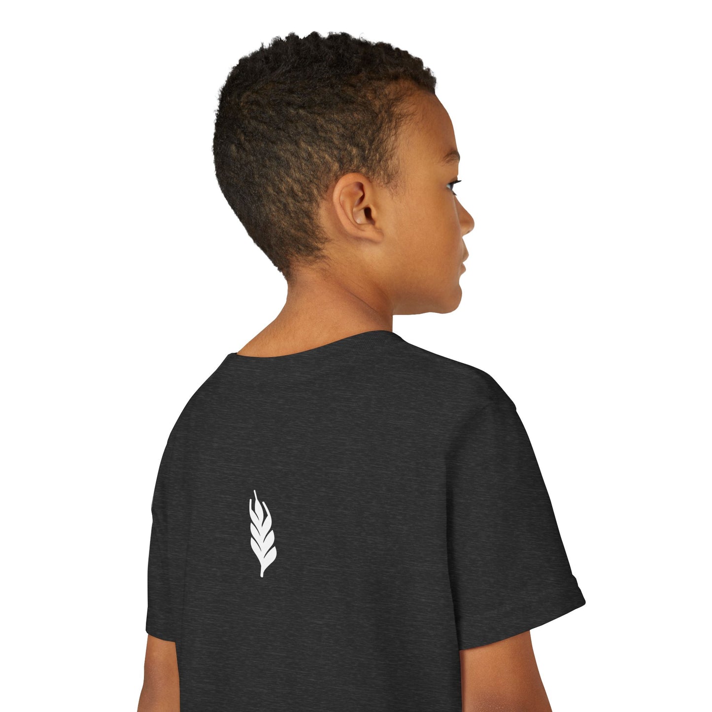 The Gospel - Youth Short Sleeve Tee - Back Text, Light-Lettered Edition - (22 Colors)
