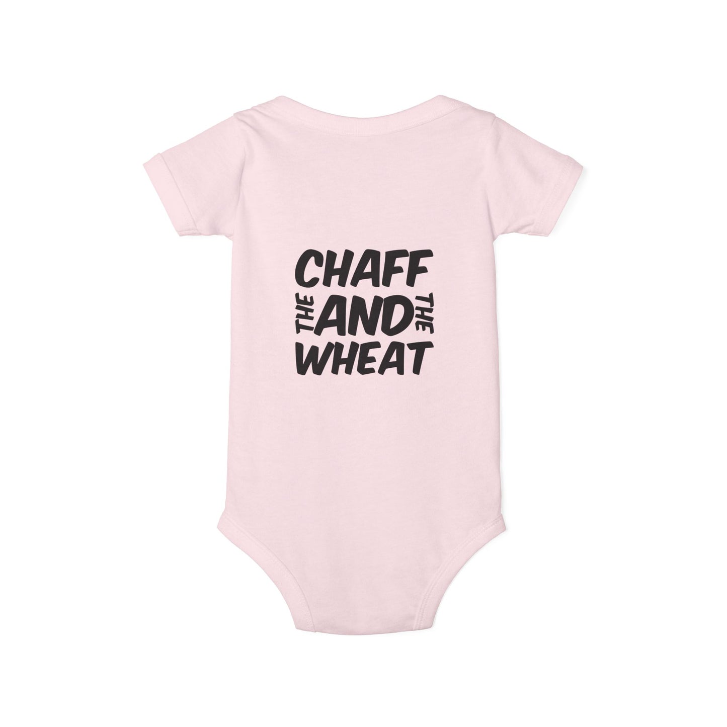 'I declare to you the gospel' - Front Text, Dark Lettered Edition - (7 Color Options) - Infant Jersey One Piece