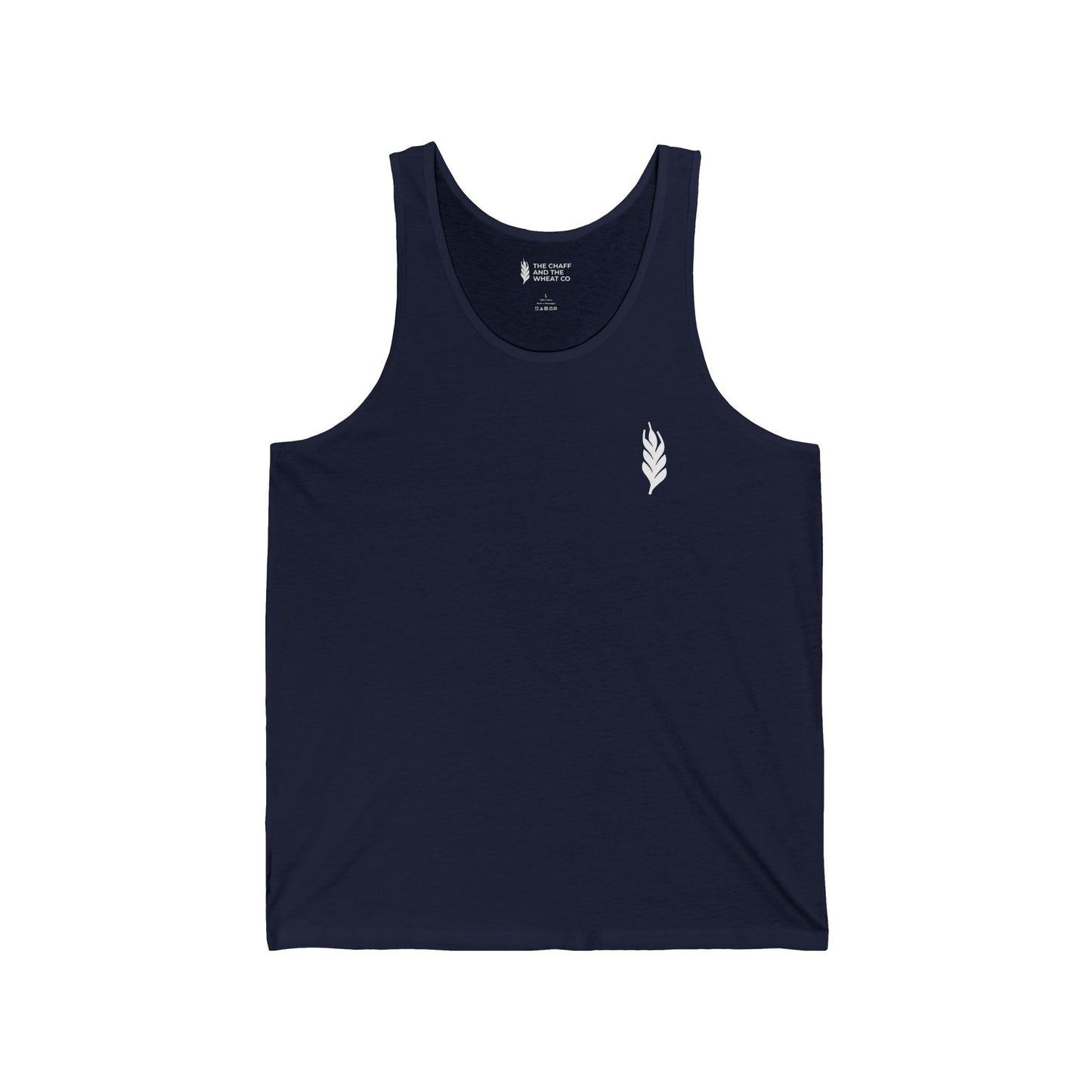 The Gospel - Adult Unisex Tank - Back Text, Light Lettered Edition - (8 Colors)