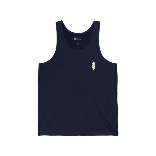 The Gospel - Adult Unisex Tank - Back Text, Light Lettered Edition - (8 Colors)