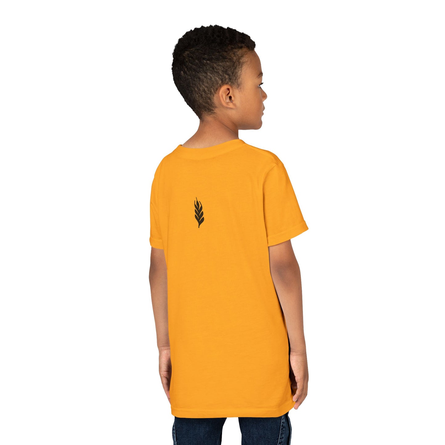 The Gospel - Youth Short Sleeve Tee - Front Text, Dark-Lettered Edition - (17 Colors)