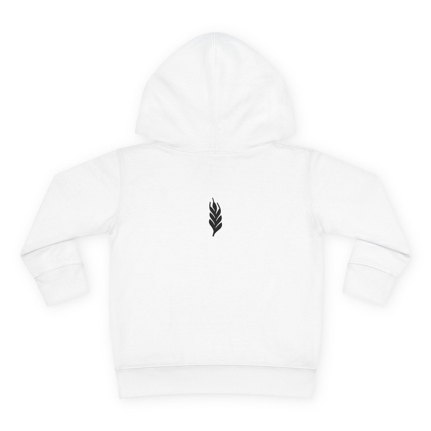 The Gospel - Toddler Pullover Hoodie - Front Text, Dark Lettered Edition - (13 Colors)