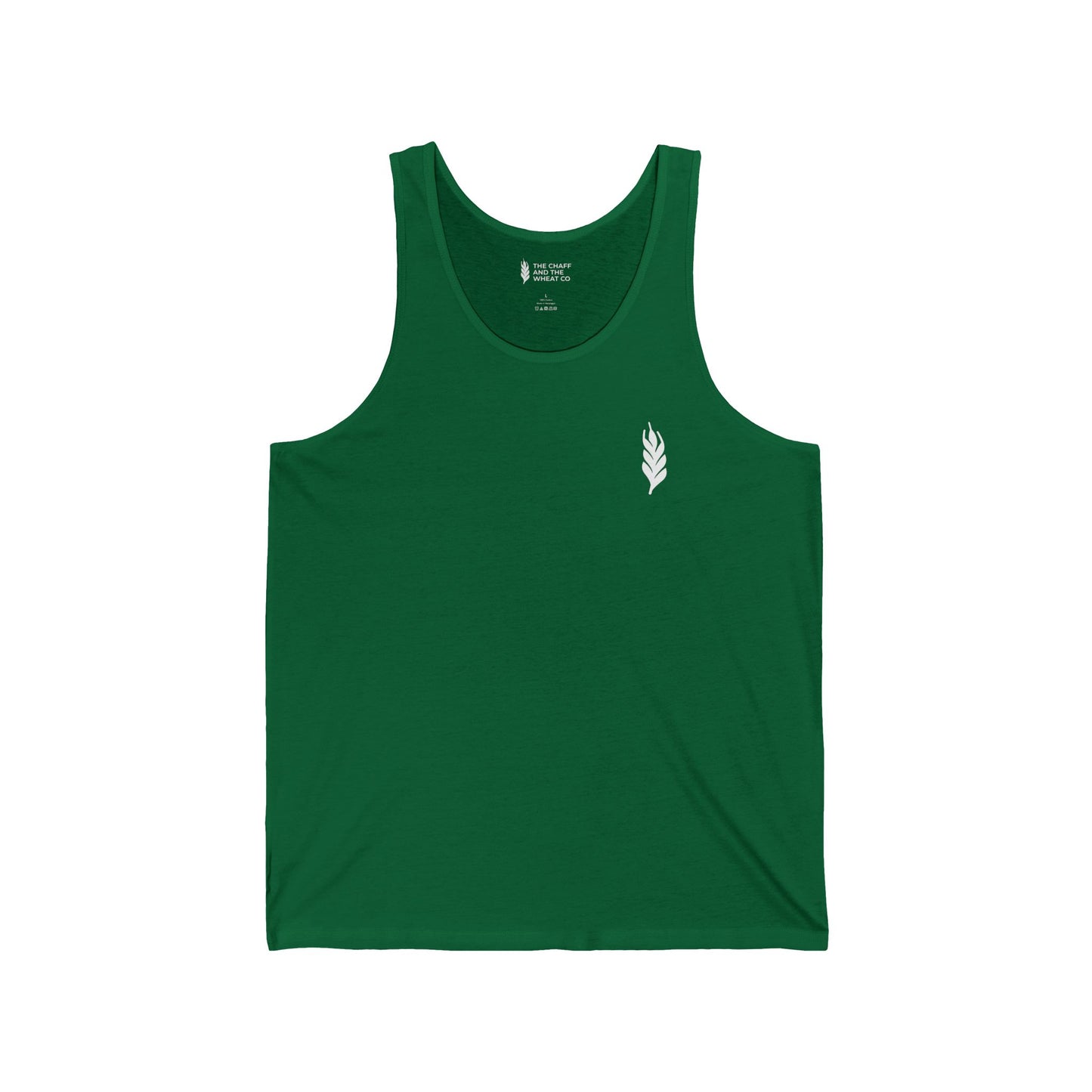 The Gospel - Adult Unisex Tank - Back Text, Light Lettered Edition - (8 Colors)