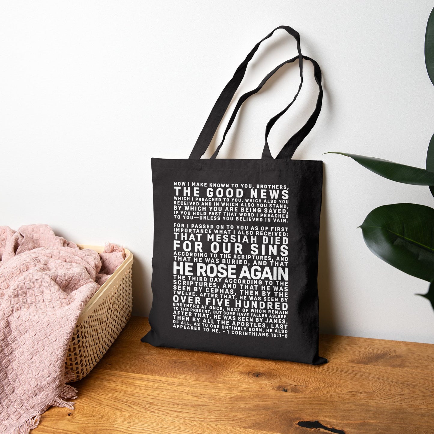 The Gospel - Canvas Tote Bag - (2 Colors)
